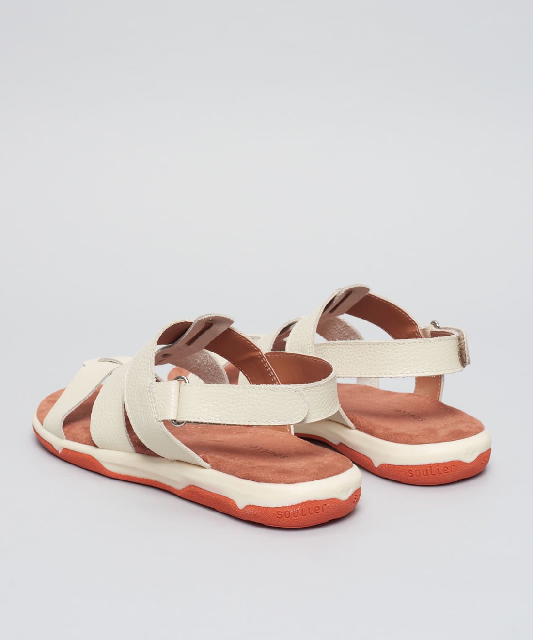 Rasteira Capri Couro Lara - Offwhite Branco 3