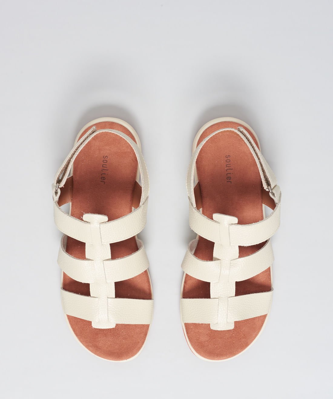 Rasteira Capri Couro Lara - Offwhite Branco 4