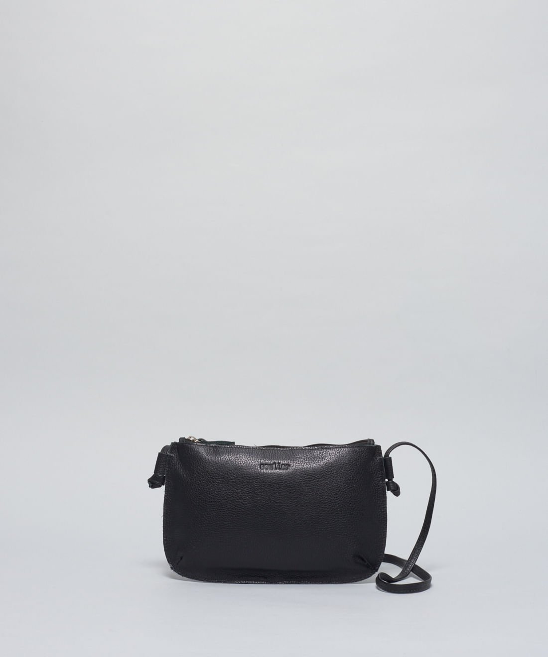 Bolsa Castanha - Preto Preto 3