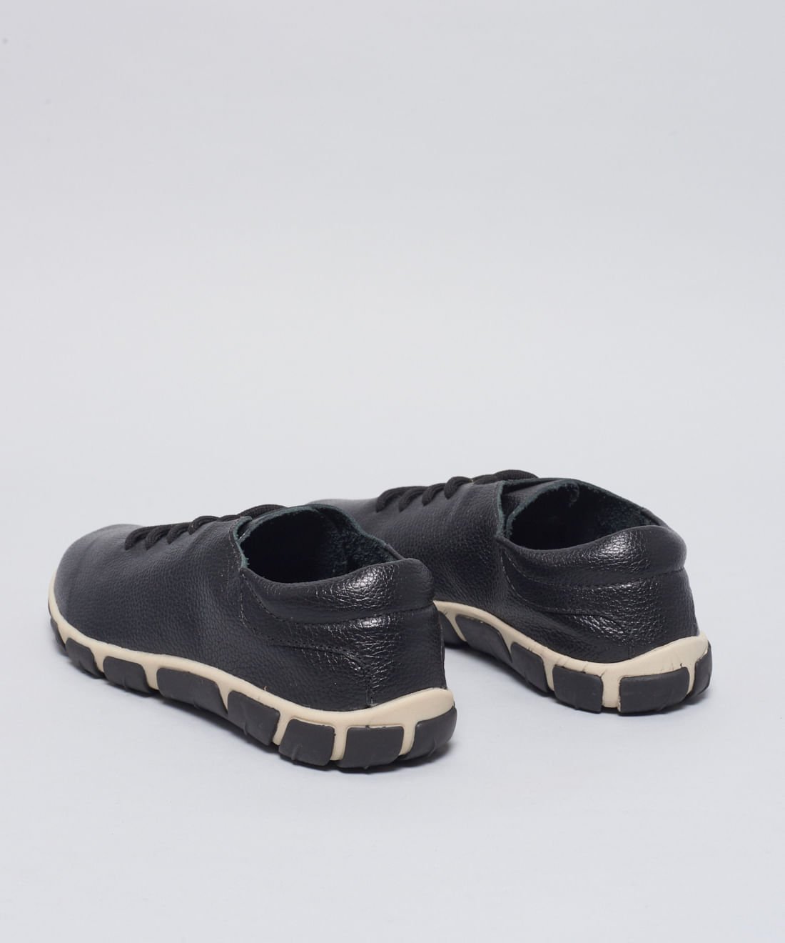 Tênis Francês Liso - Preto Preto 3