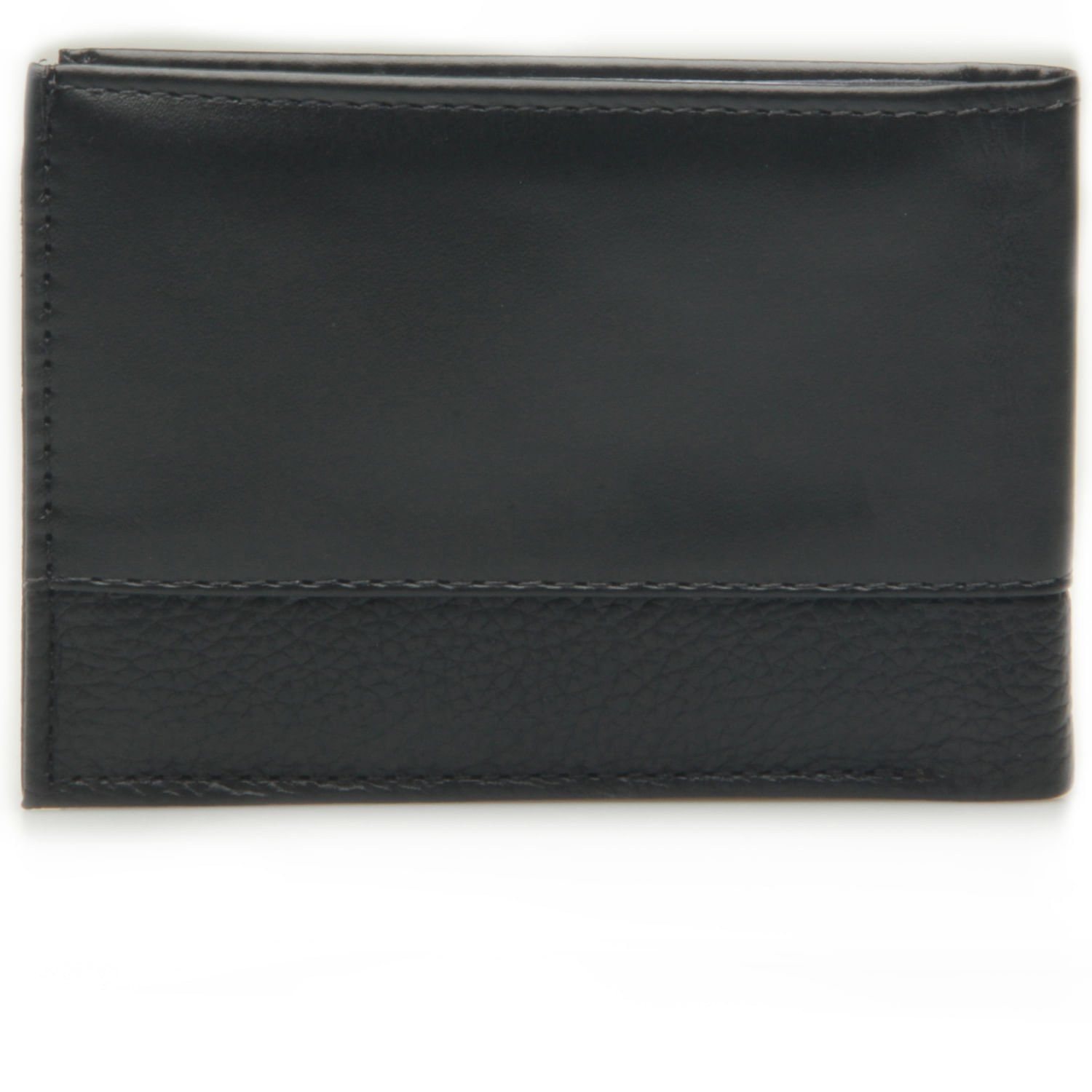 Carteira Pegada Masculina em Couro Preto CA034102-02 Preto 4