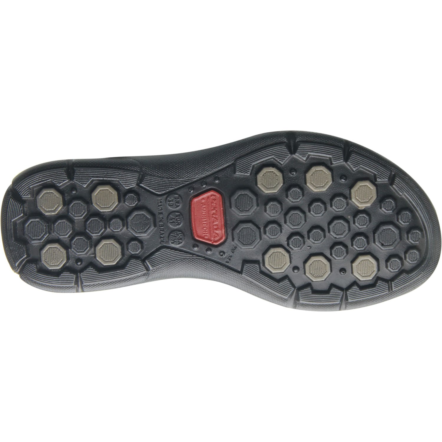 Sandália Pegada Masculina Plus Size em Couro Cravo 530653-03 Marrom 3