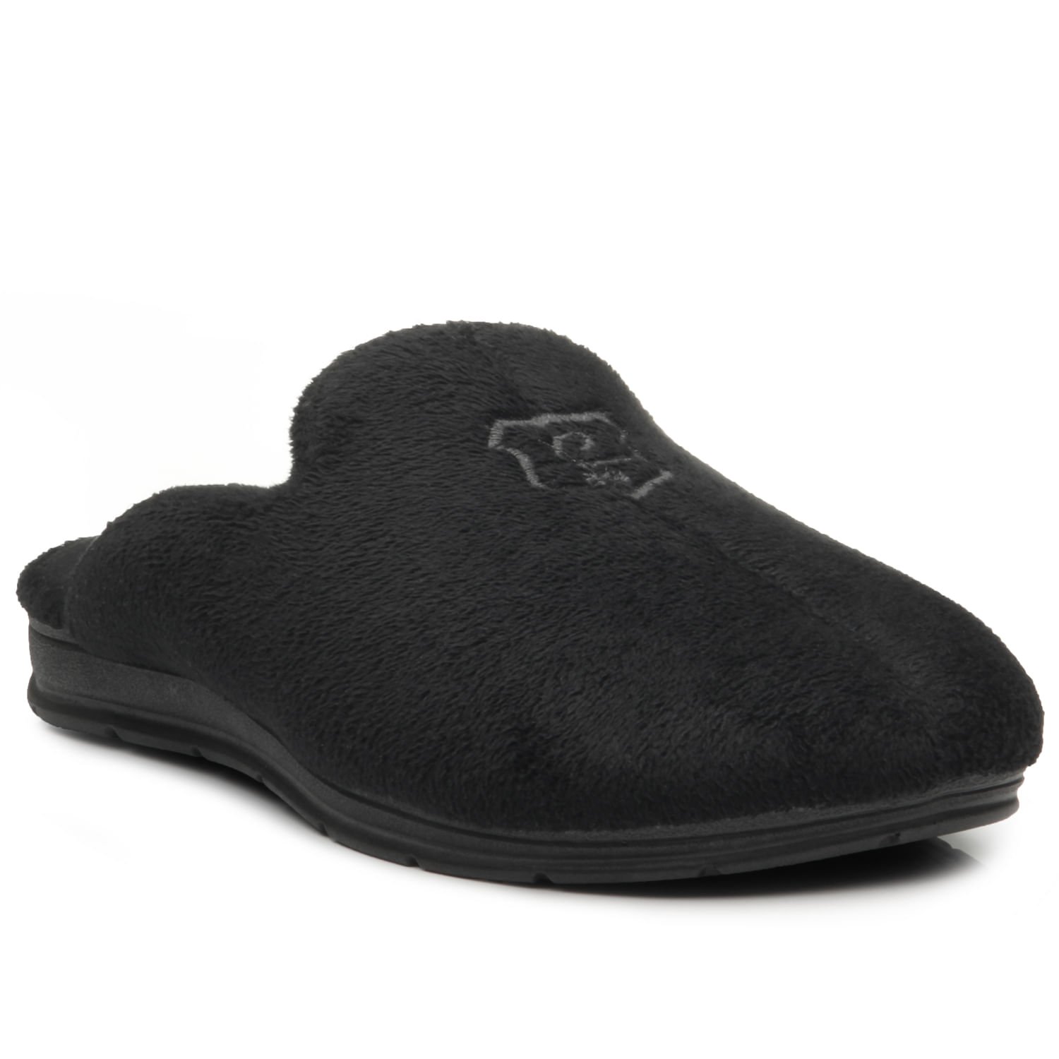 Pantufa Pegada Masculina em Tecido Preto 166001-03 Preto 3