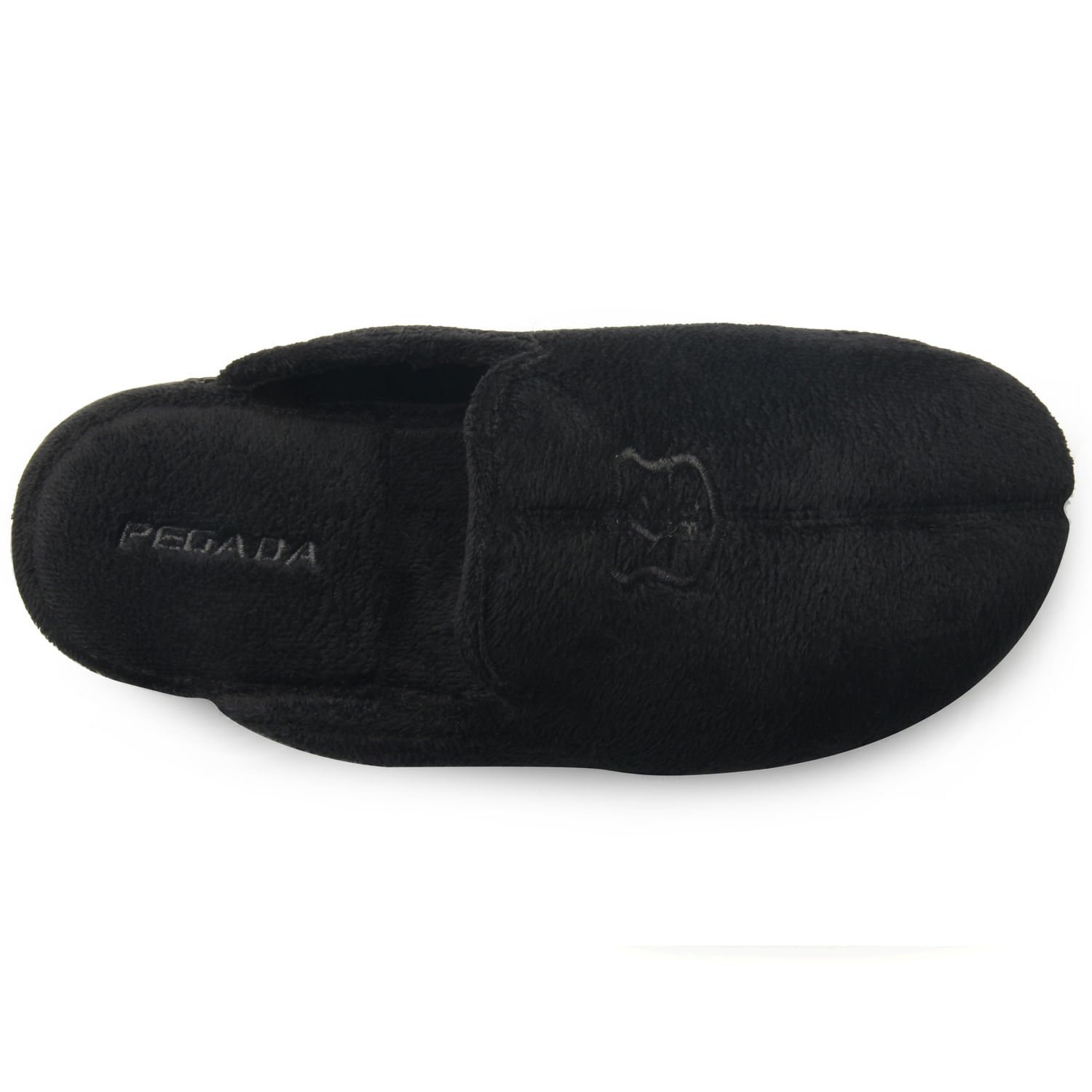 Pantufa Pegada Masculina em Tecido Preto 166001-03 Preto 6