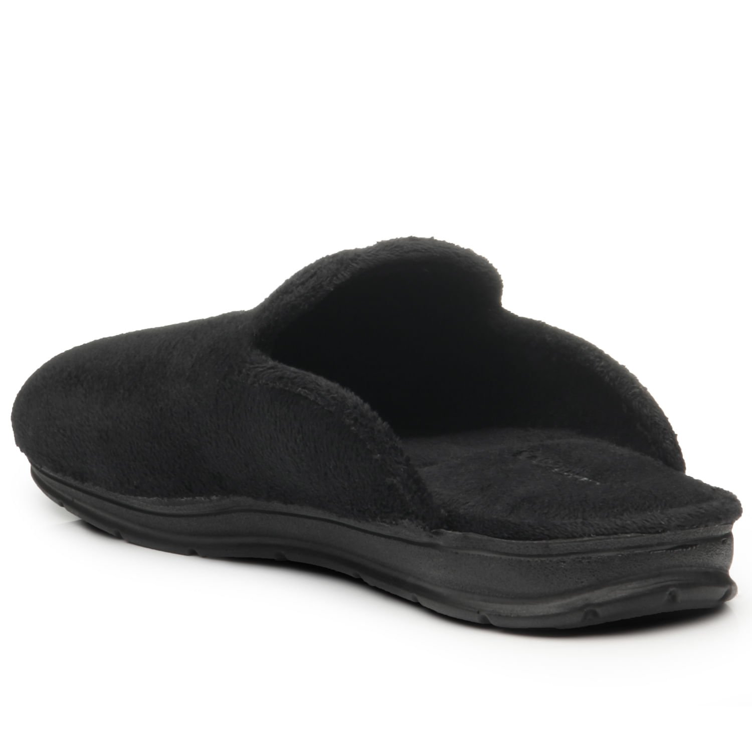 Pantufa Pegada Masculina em Tecido Preto 166001-03 Preto 4