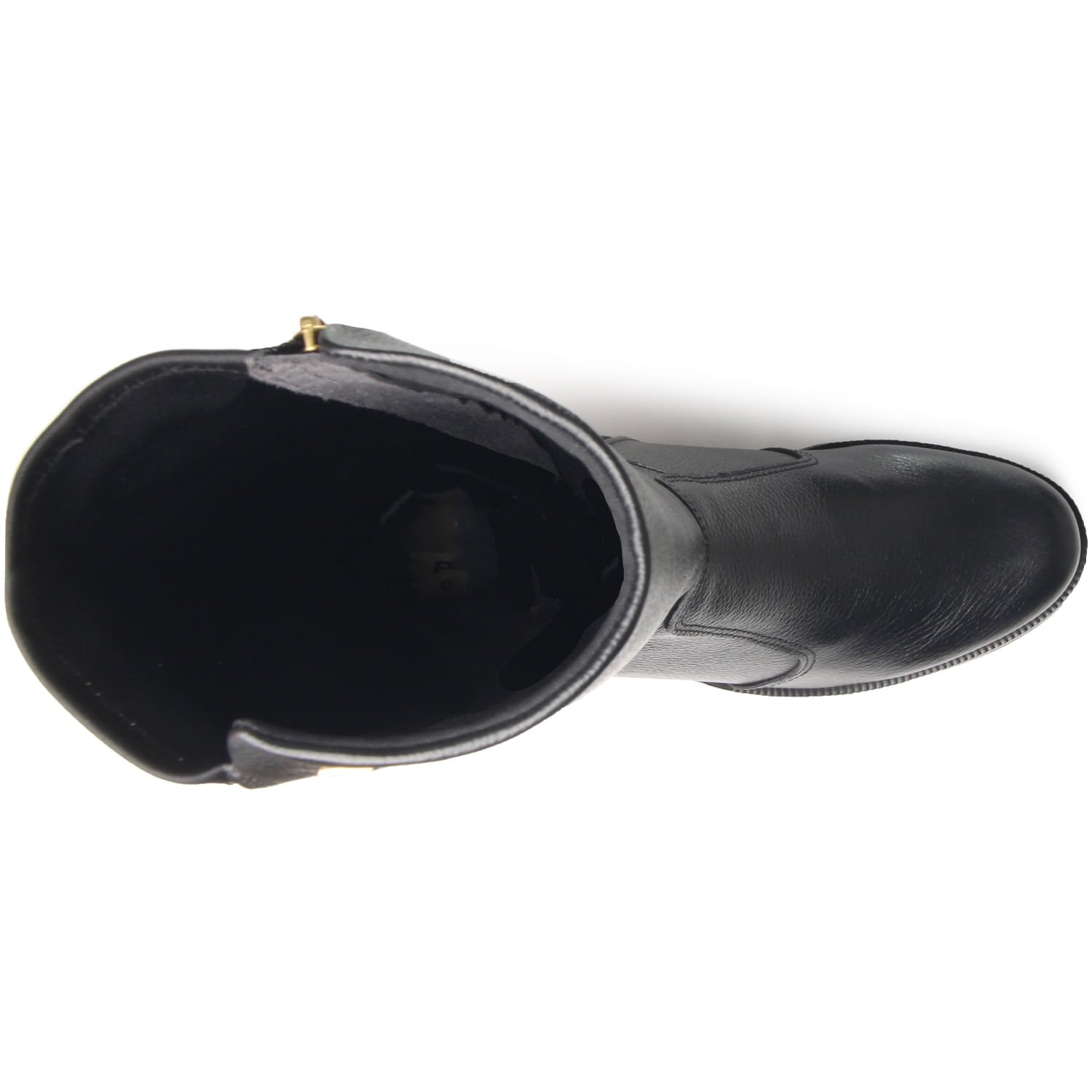 Bota Montaria Pegada Feminina Cano Longo em Couro Preto 282063-03 Preto 5