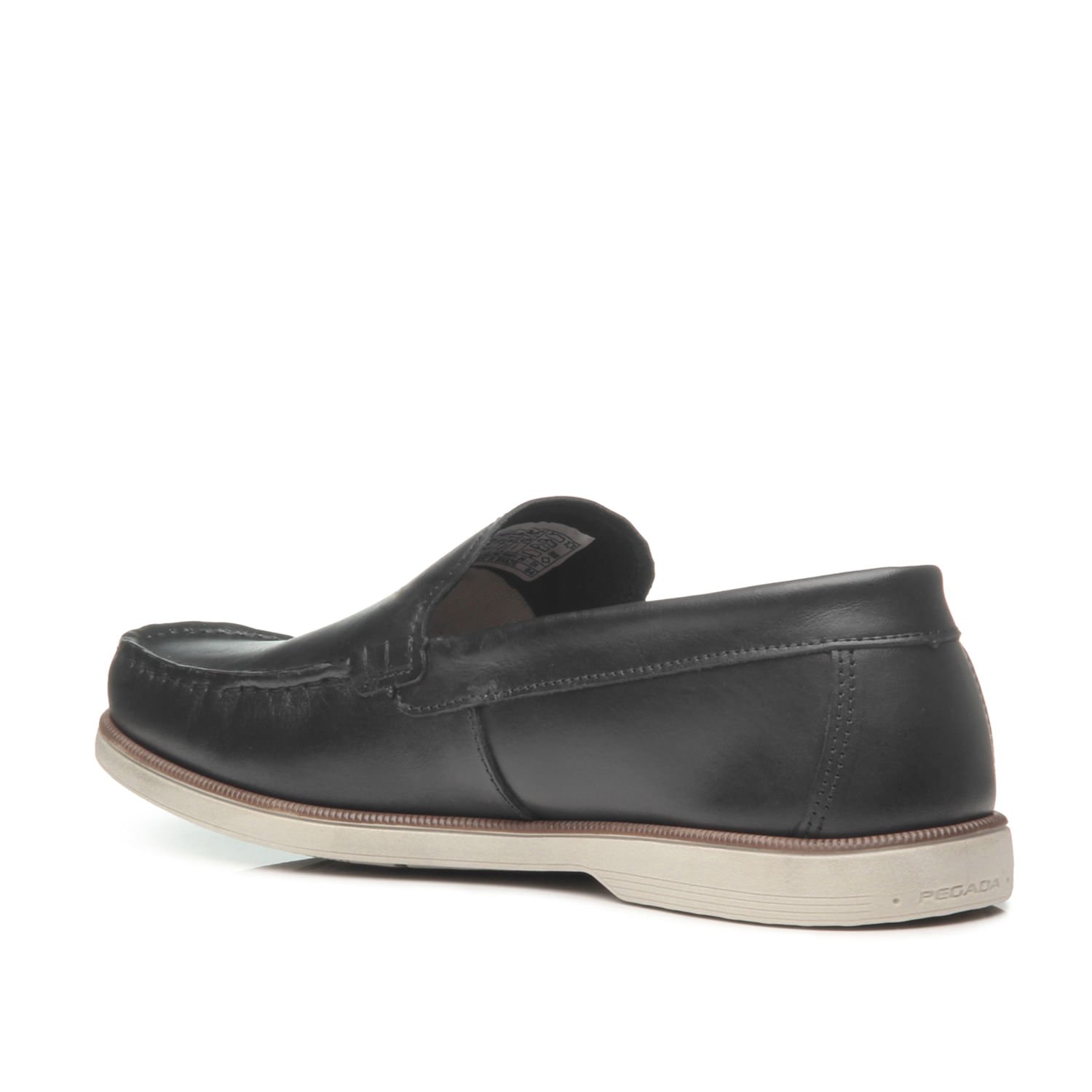 Mocassim Pegada Masculino em Couro Preto 141903-02 Preto 4