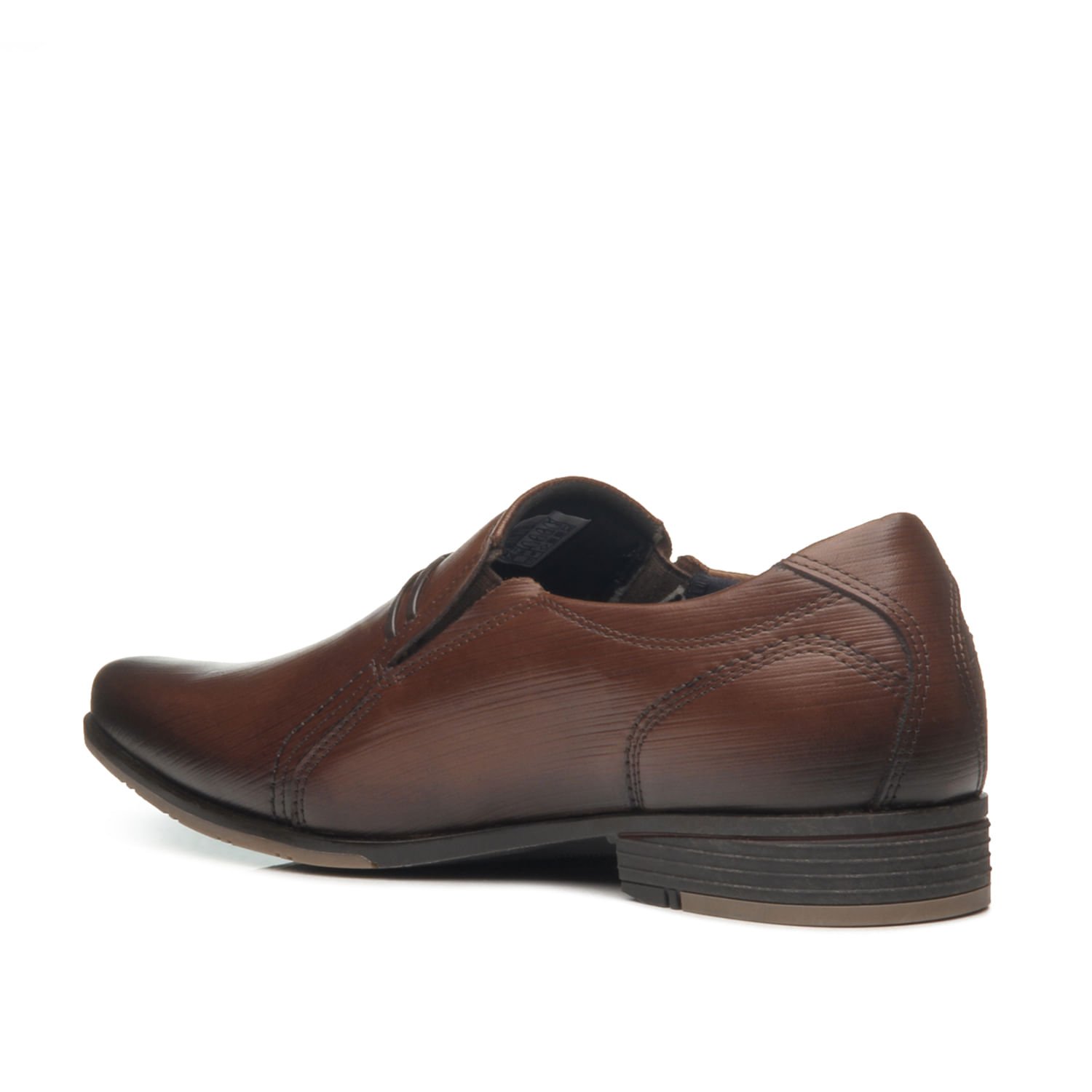 Sapato Social Pegada Masculino em Couro Pinhao 125806-02 Marrom 4