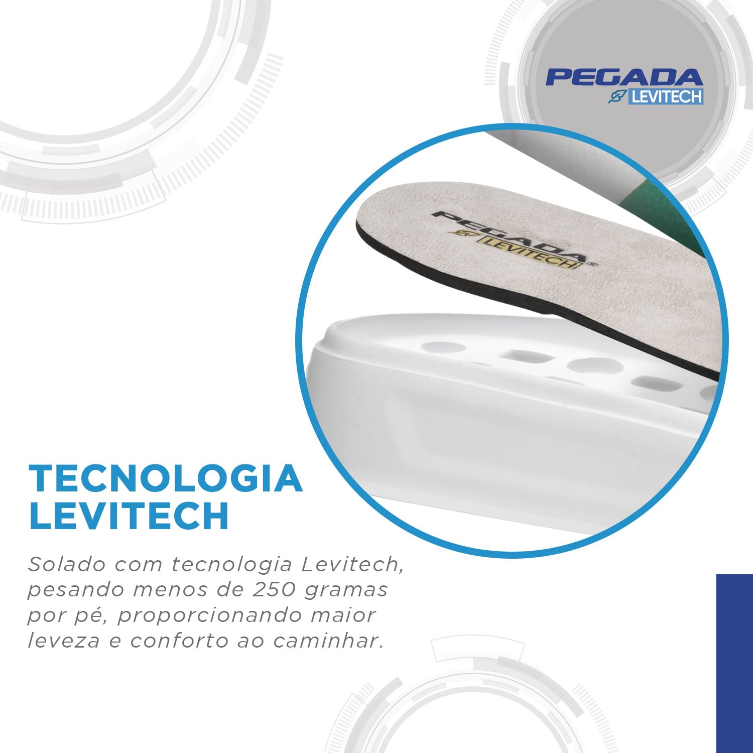 Tênis Pegada 211203-02 Feminino Branco 5