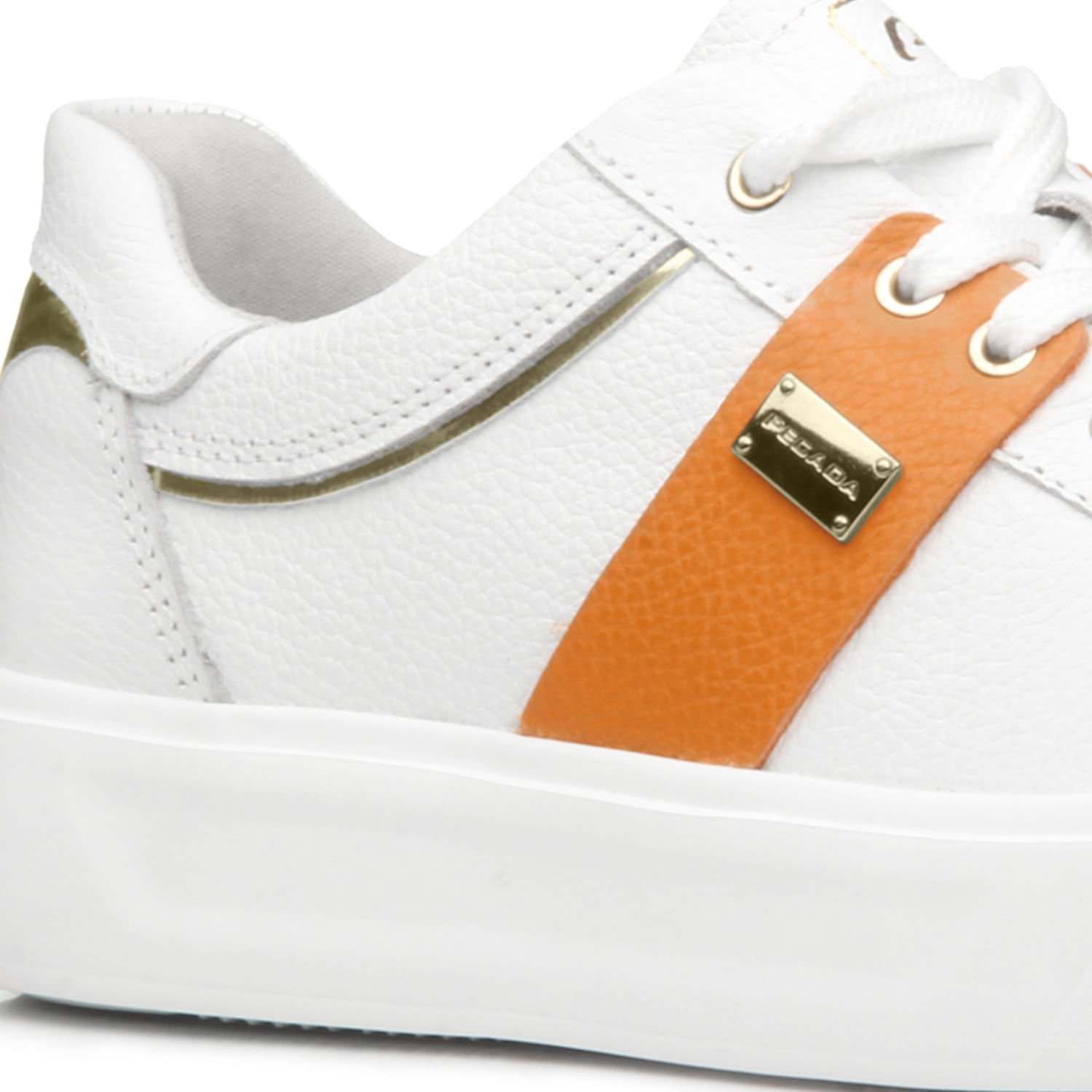 Tênis Pegada 211203-02 Feminino Branco 2