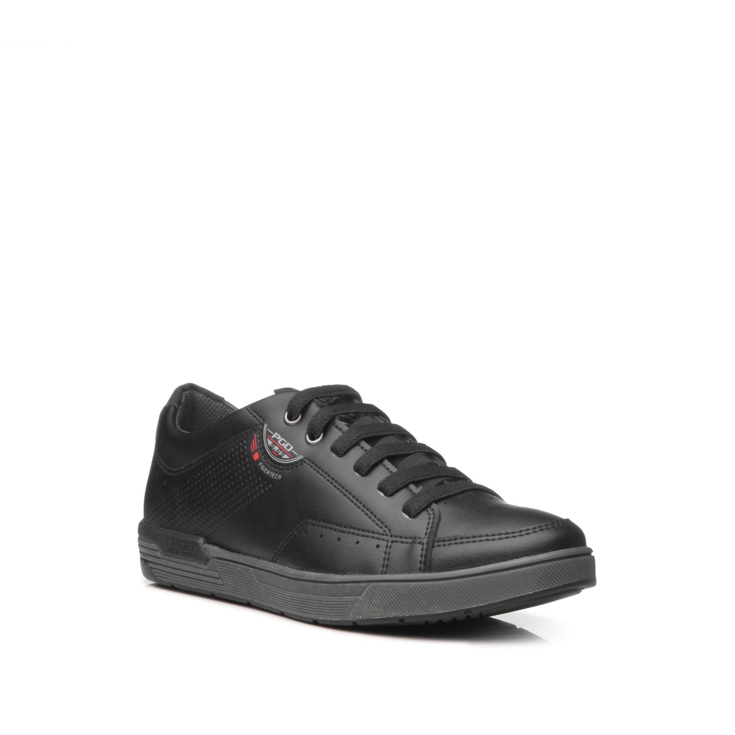 Sapatênis Pegada Infantil em Microfibra Preto 371307-04 Preto 3