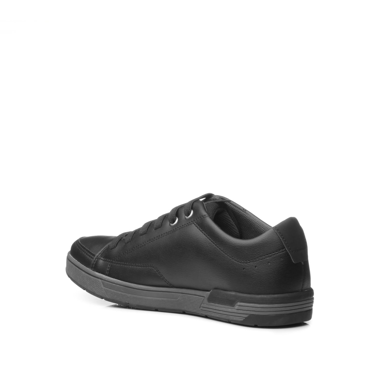 Sapatênis Pegada Infantil em Microfibra Preto 371307-04 Preto 4