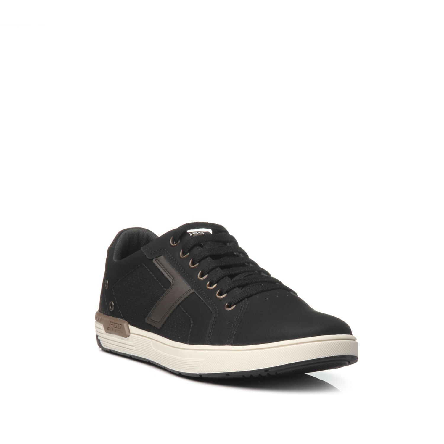Sapatênis Pegada Infantil em Microfibra Preto 371304-10 Preto 3