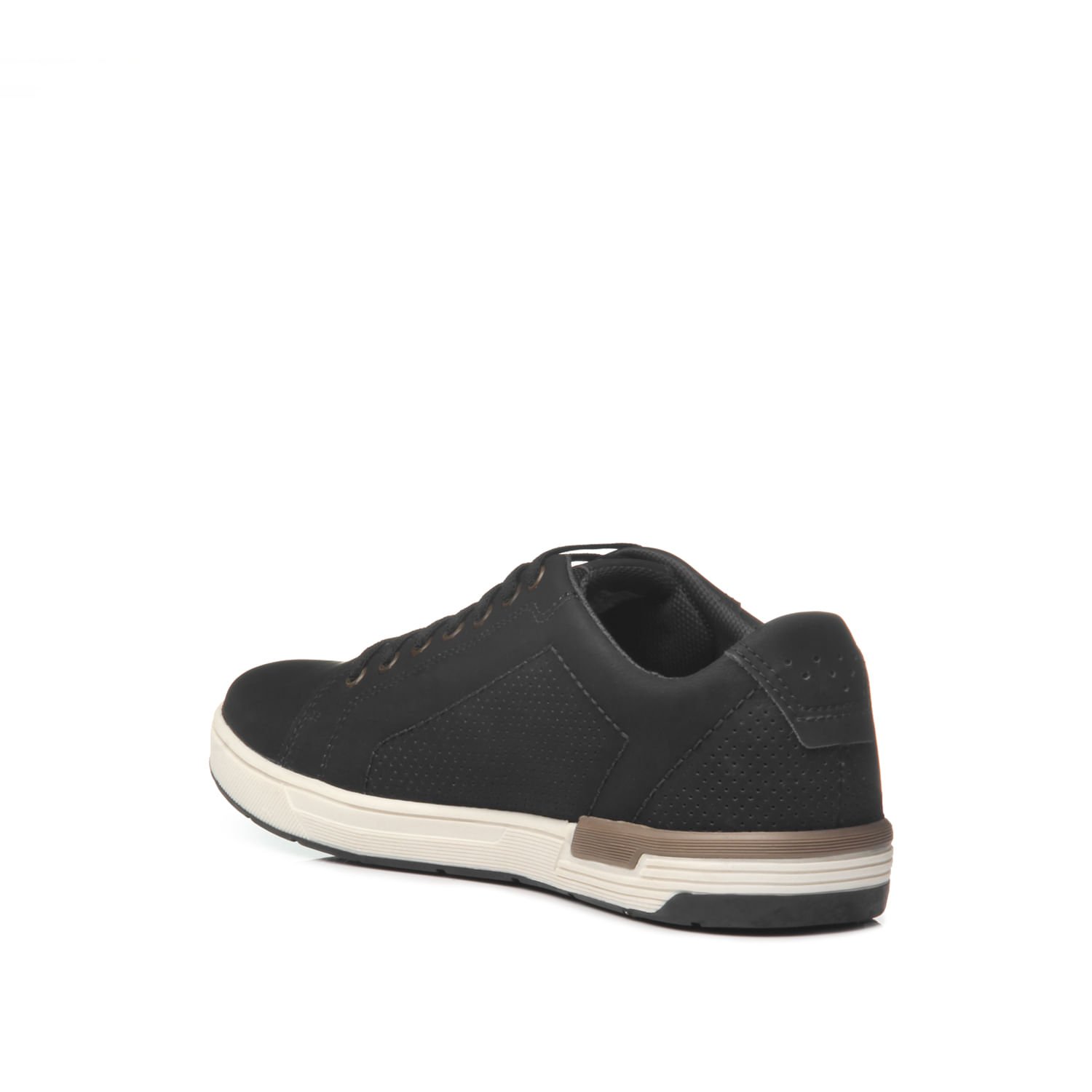 Sapatênis Pegada Infantil em Microfibra Preto 371304-10 Preto 4
