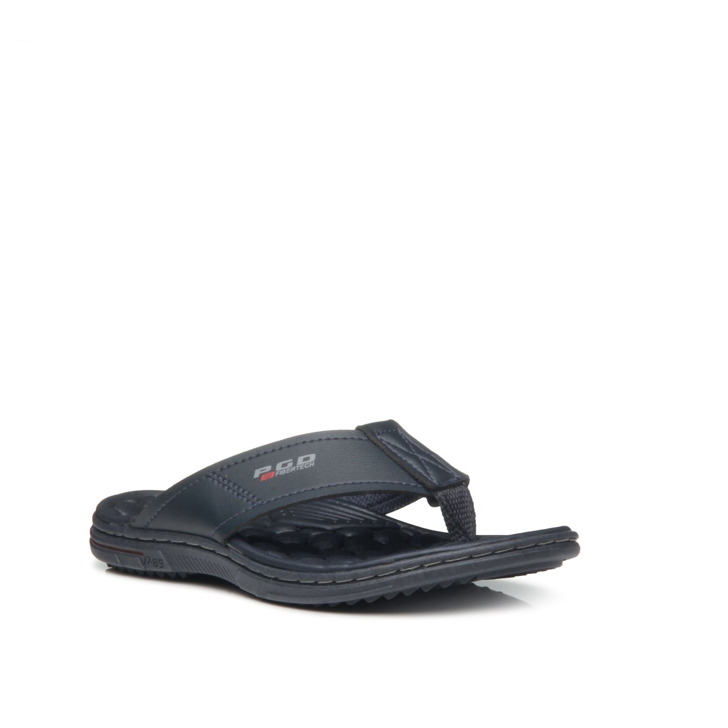 Chinelo Pegada Infantil em Microfibra Marinho 373301-03 Azul 3