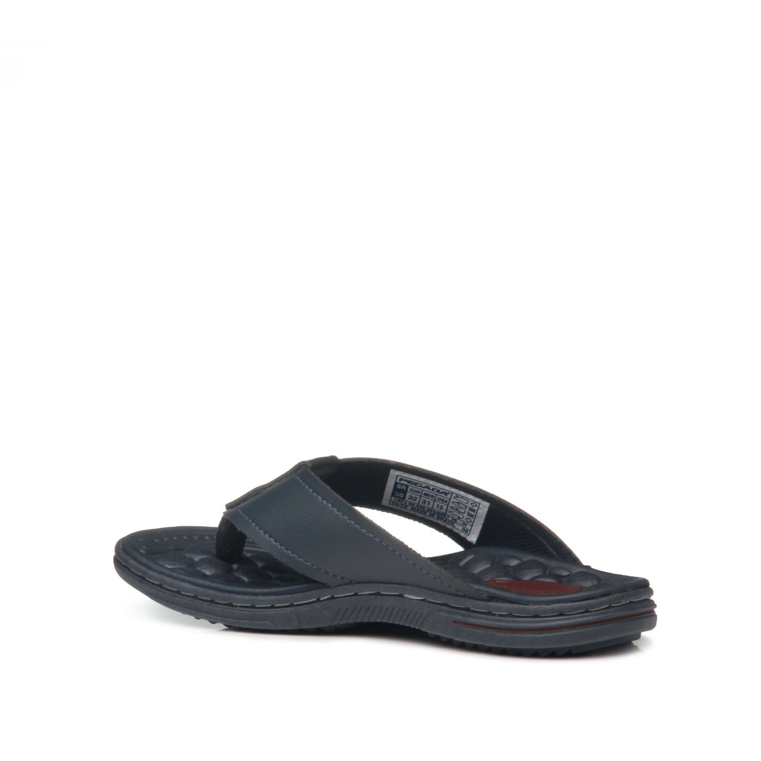 Chinelo Pegada Infantil em Microfibra Marinho 373301-03 Azul 4