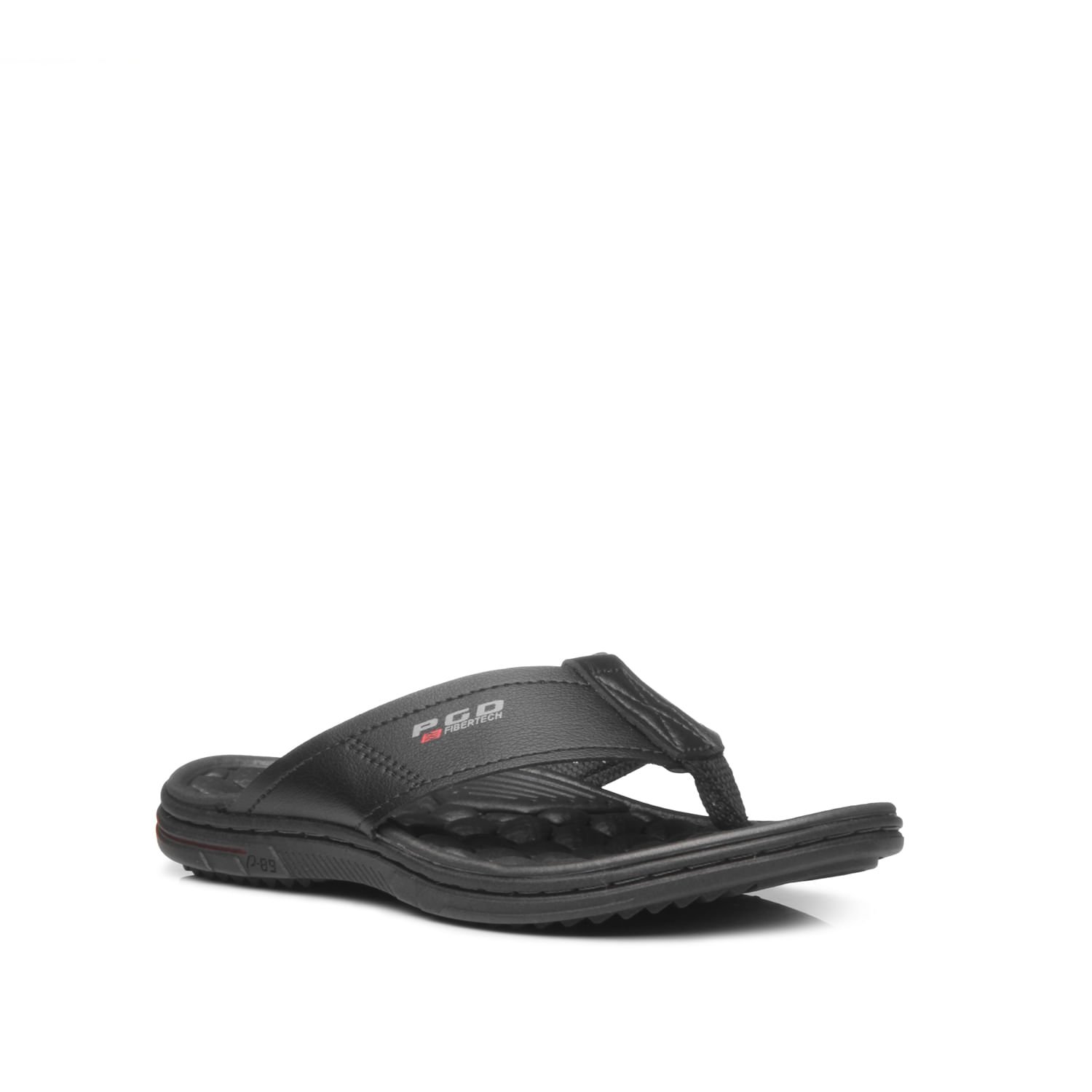 Chinelo Pegada Infantil em Microfibra Preto 373301-04 Preto 3