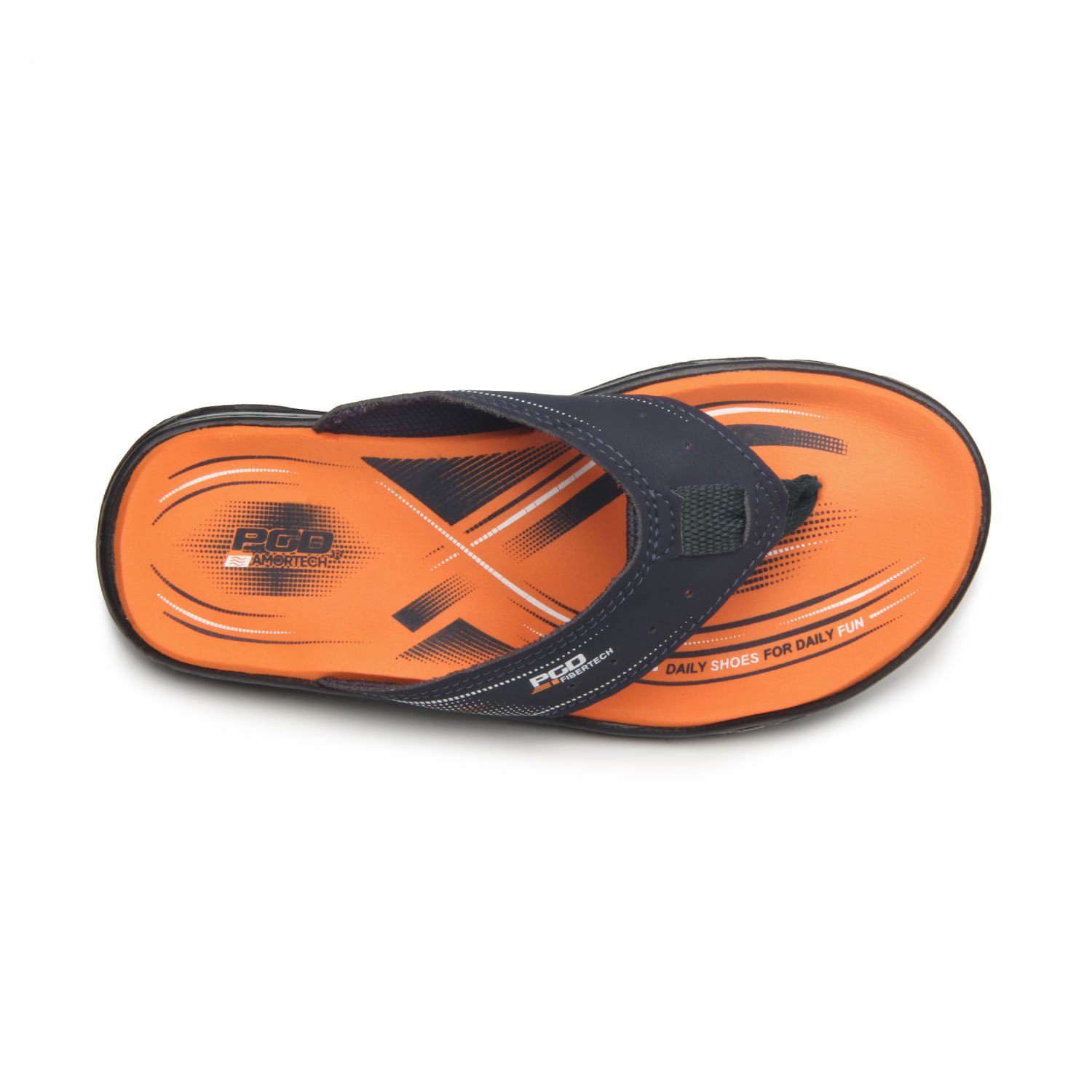 Chinelo Pegada Infantil em Microfibra Navy 373207-05 Azul 7