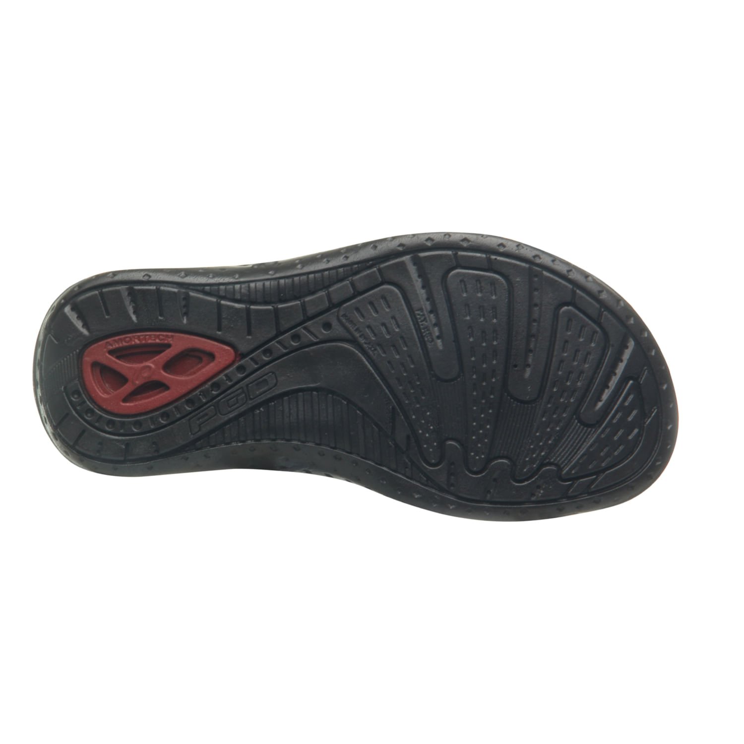 Chinelo Pegada Infantil em Microfibra Preto 373207-07 Preto 6