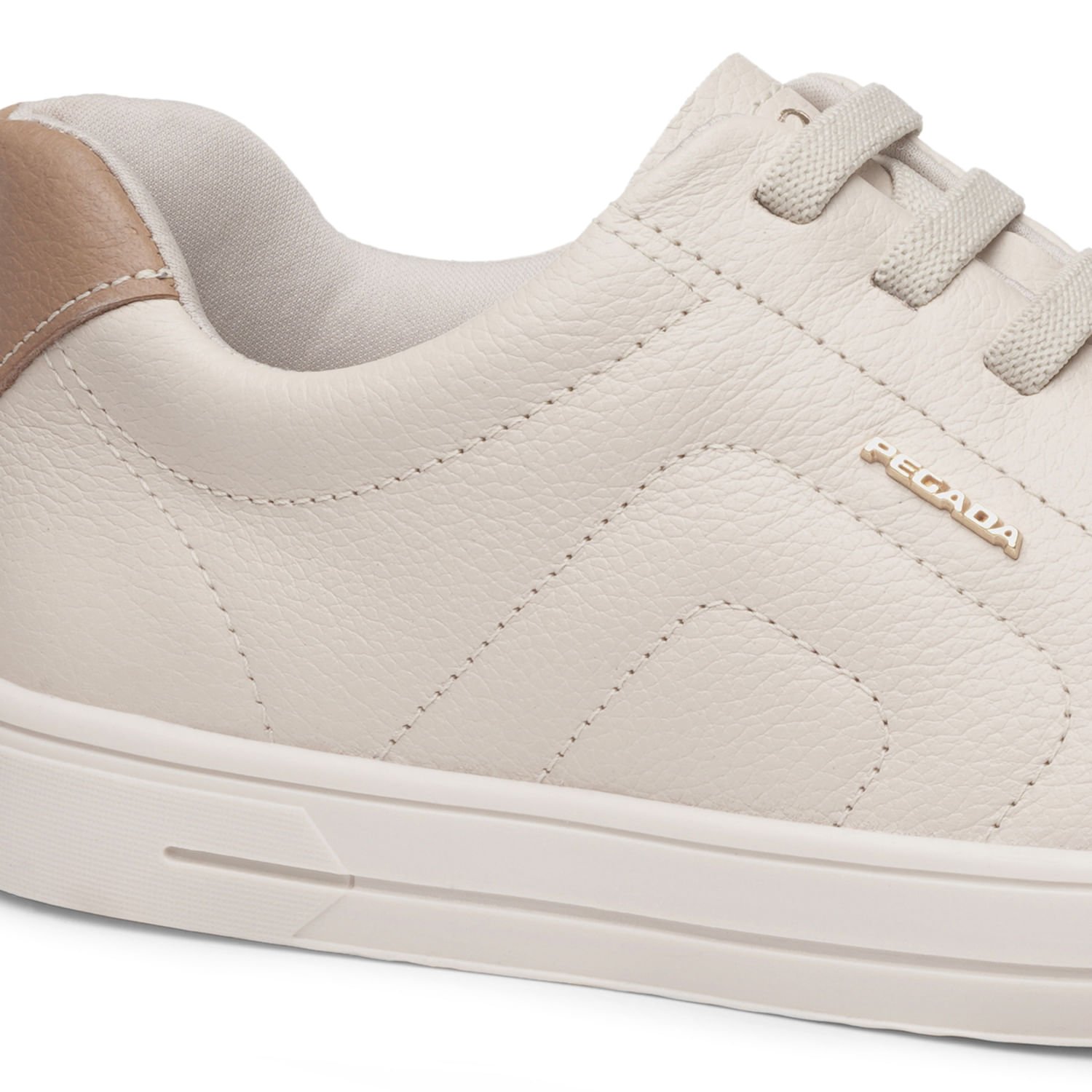 Tênis Pegada 211152-02 Feminino Bege 2