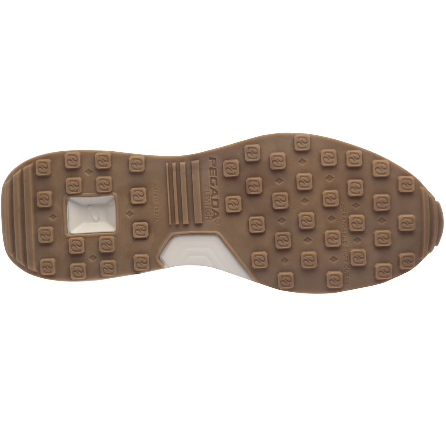 Tênis Casual Pegada Masculino em Couro Branco 110705-02 Branco 6