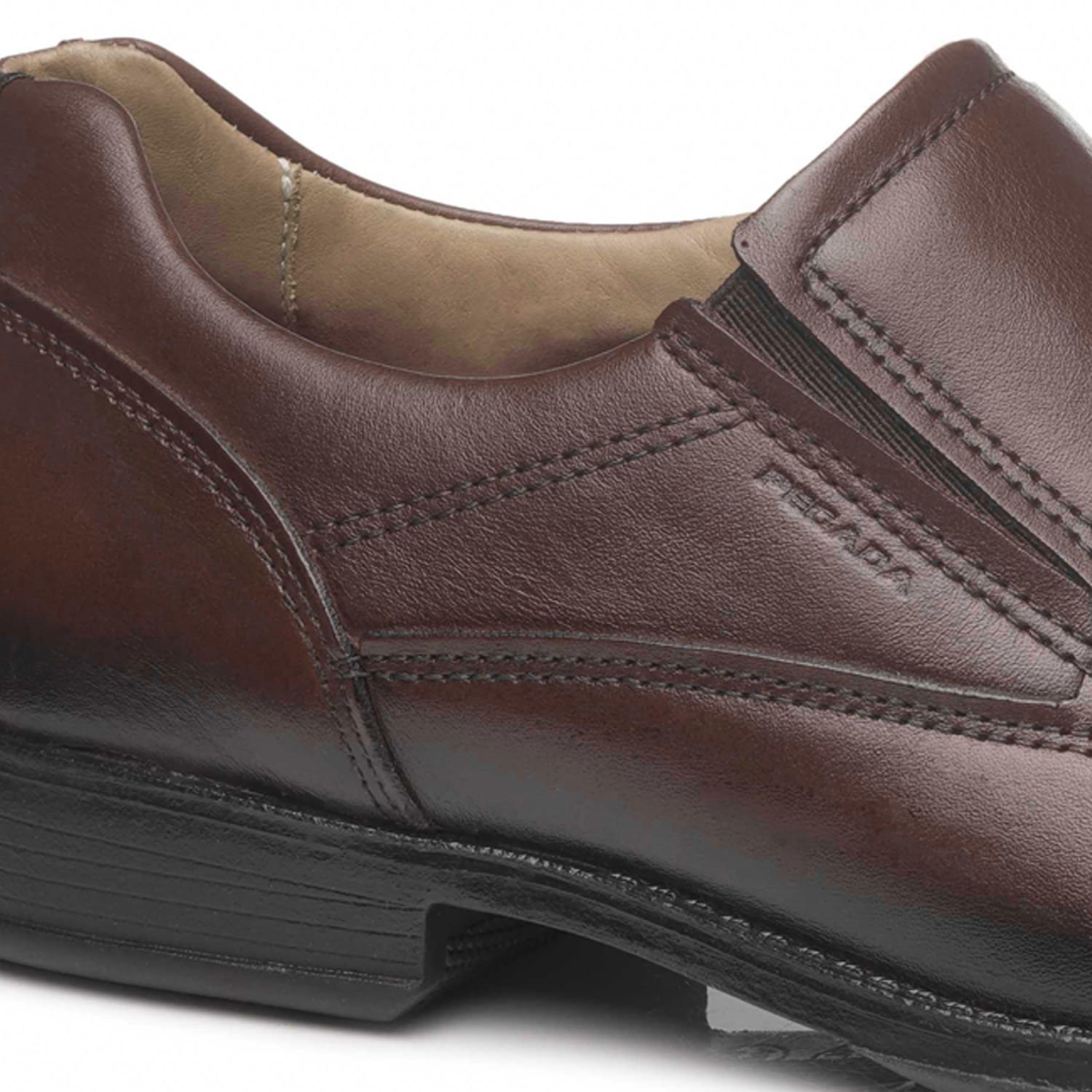 Sapato Social Pegada Masculino em Couro Terracota 123463-02 Marrom 2