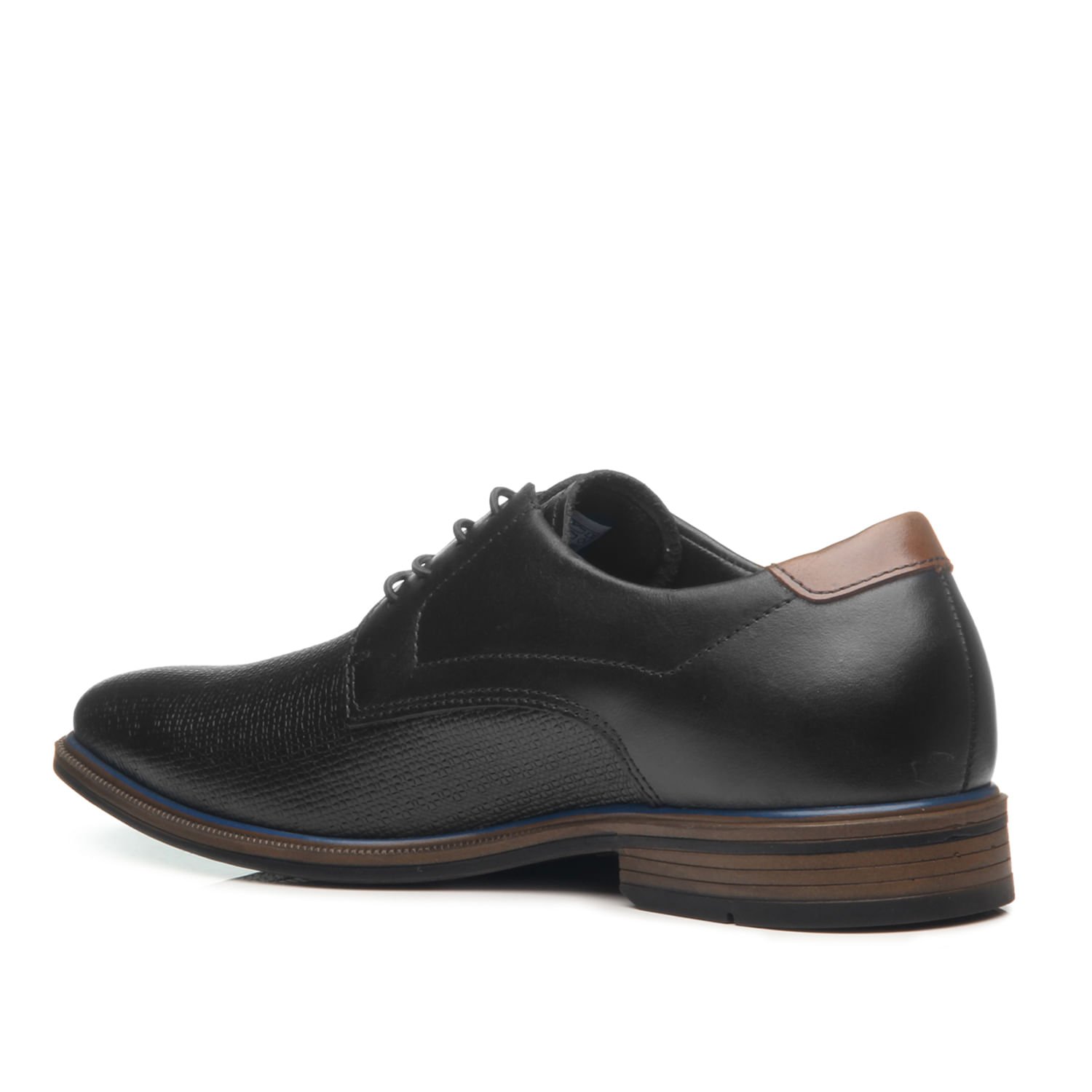 Sapato Social Pegada Masculino em Couro Preto 126306-01 Preto 4