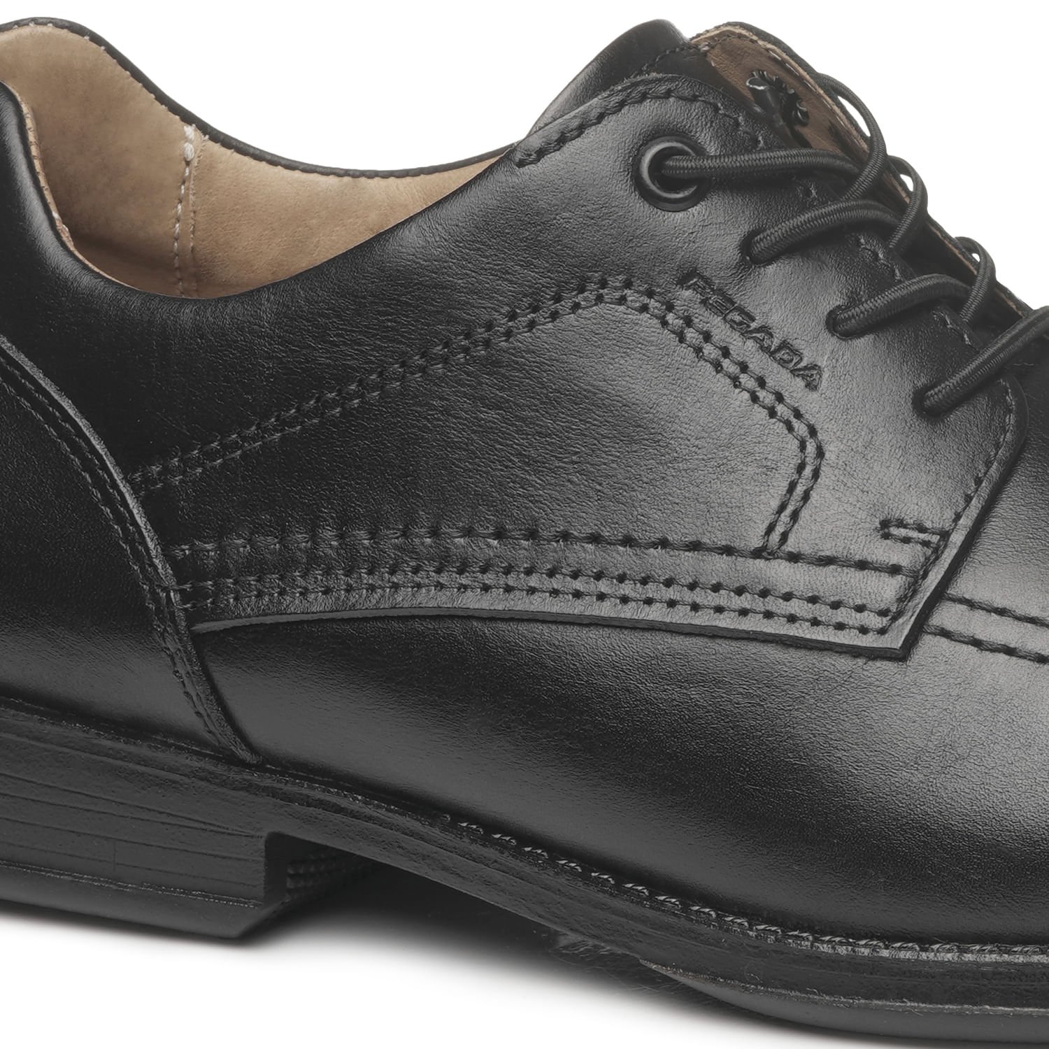 Sapato Social Pegada Masculino em Couro Preto 123462-01 Preto 2