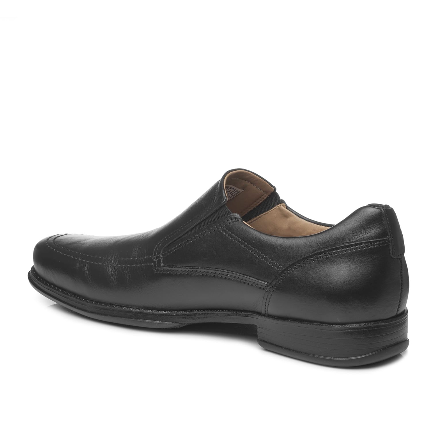Sapato Social Pegada Masculino em Couro Preto 123463-01 Preto 4