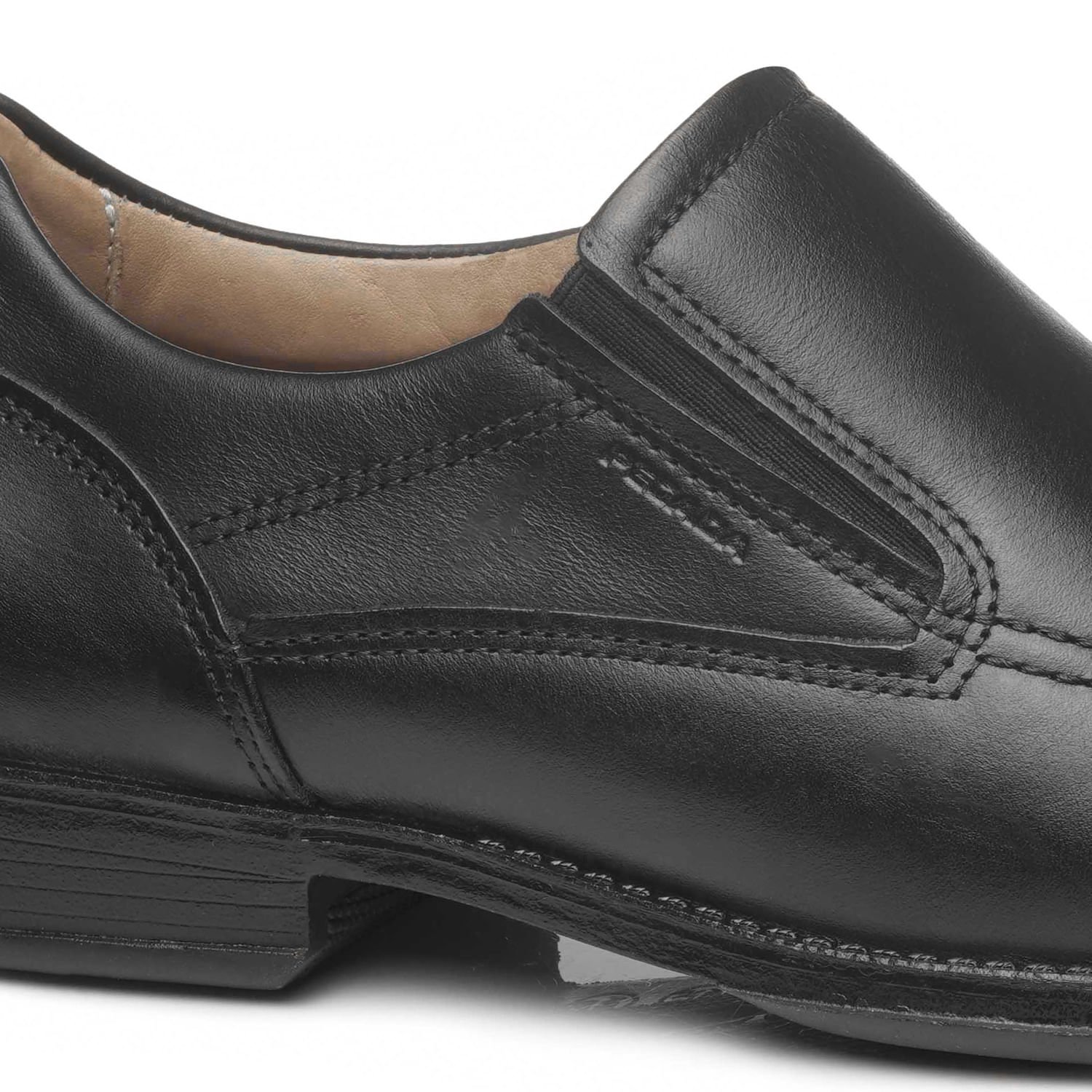 Sapato Social Pegada Masculino em Couro Preto 123463-01 Preto 2