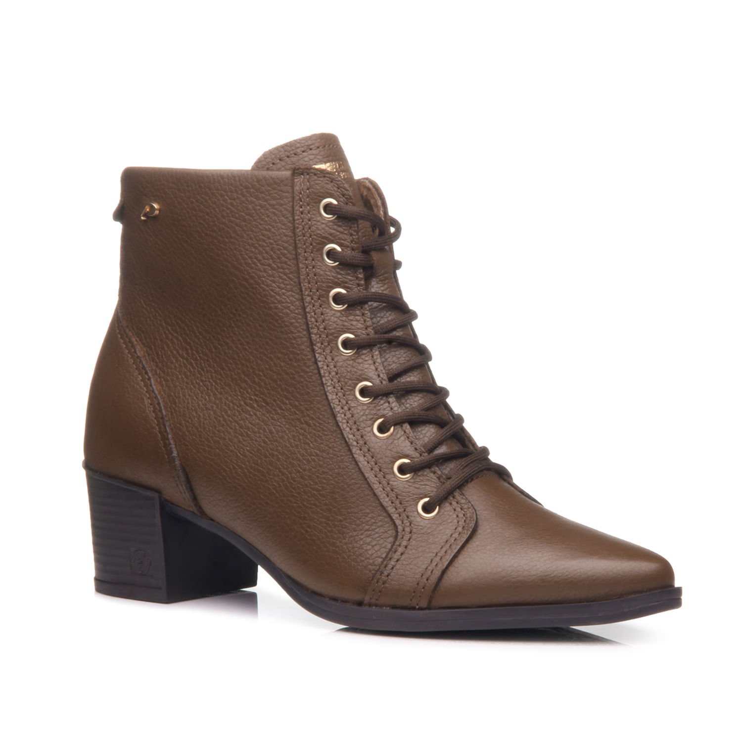 Bota Pegada Feminina em Couro Toffe 280503-06 Marrom 3