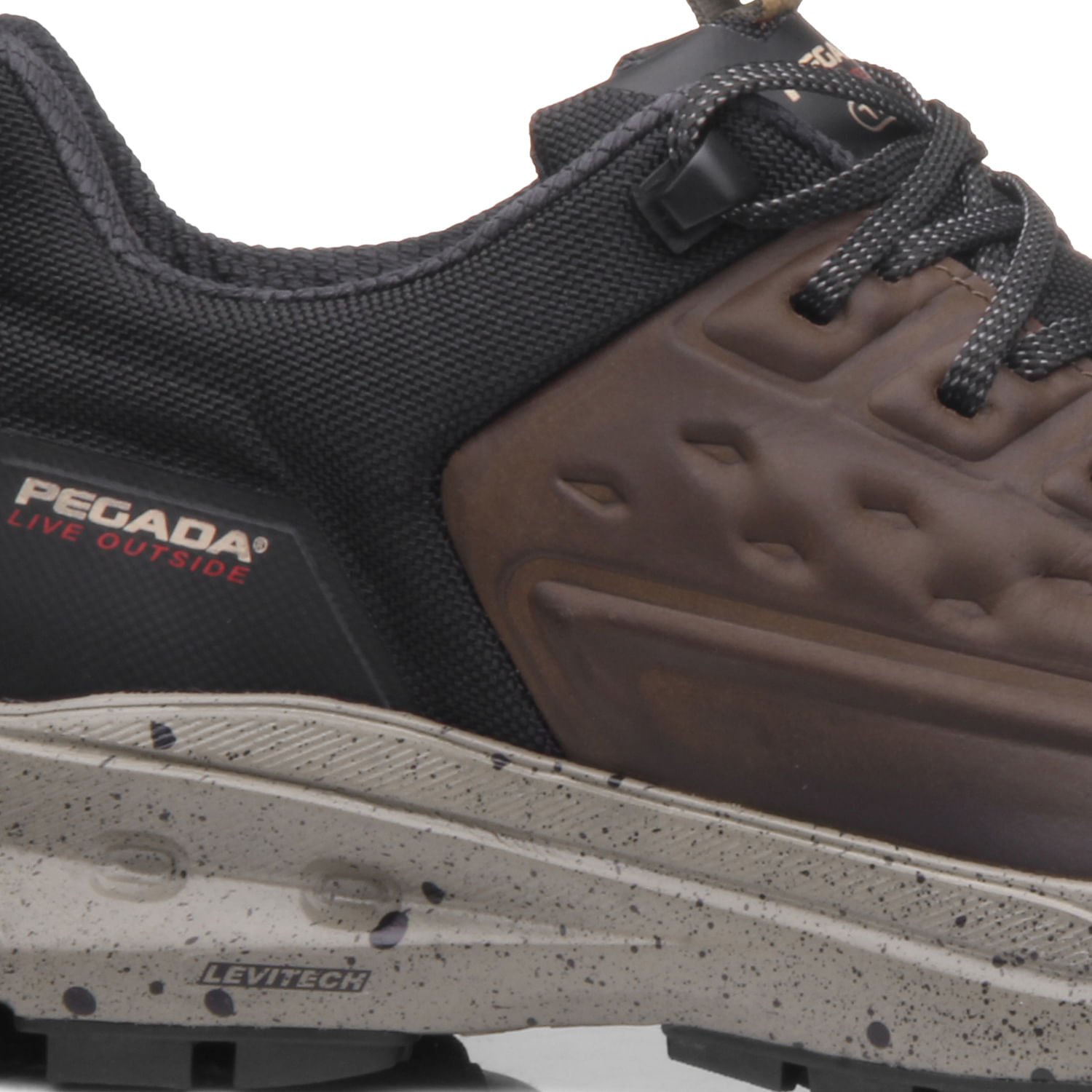 Tênis Trekking Pegada Masculino em Couro Coffe 150404-03 Marrom 2