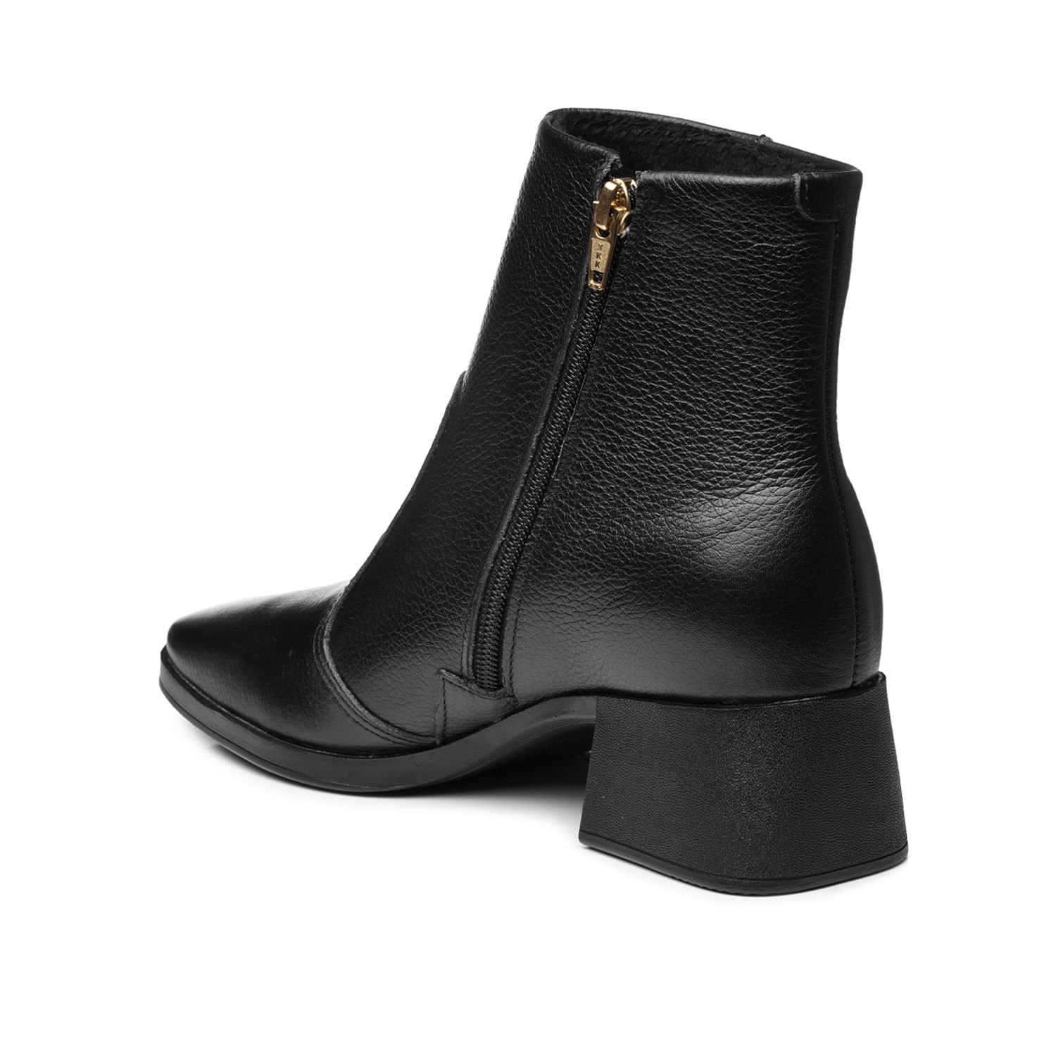 Bota Pegada Feminina em Couro Preto 282301-05 Preto 4