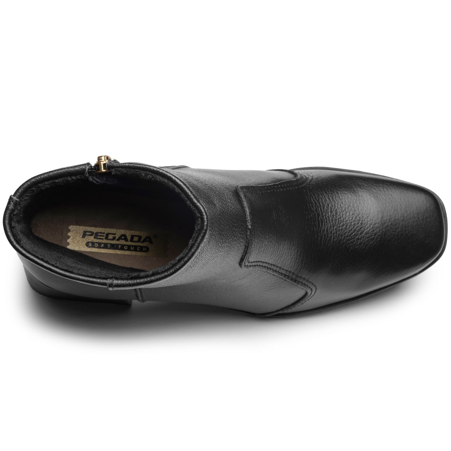 Bota Pegada Feminina em Couro Preto 282301-05 Preto 6