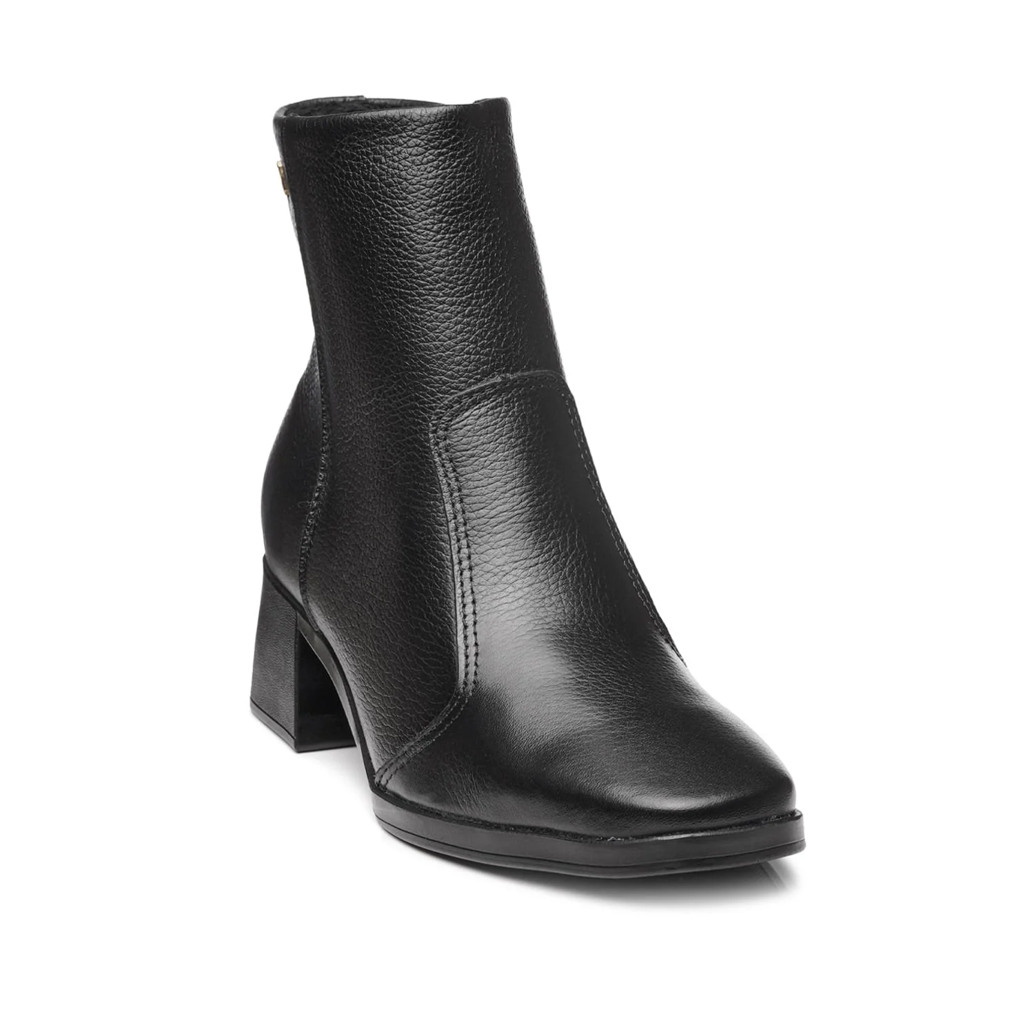 Bota Pegada Feminina em Couro Preto 282301-05 Preto 3