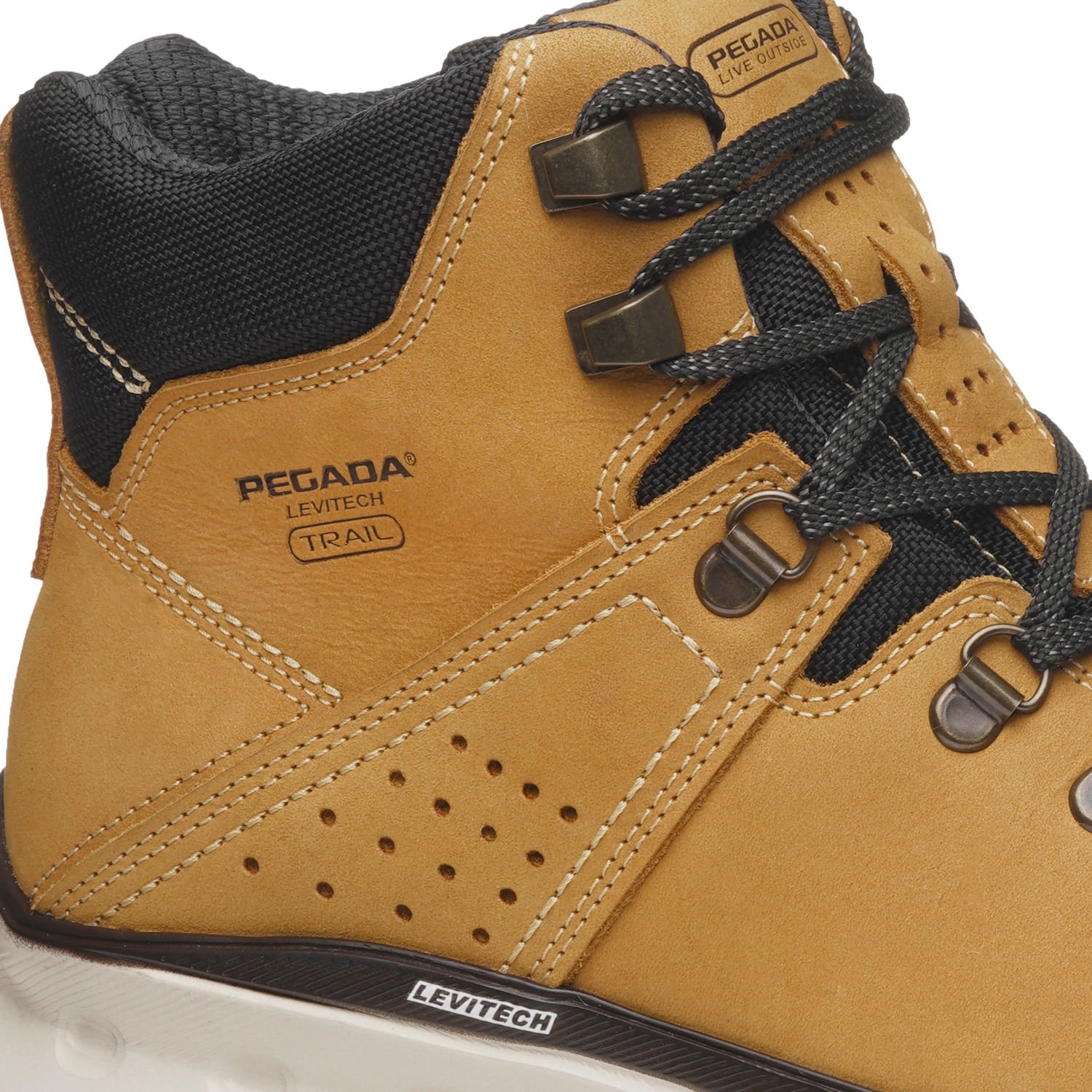 Bota Trekking Pegada Masculina em Couro Havana 150405-01 Marrom 2