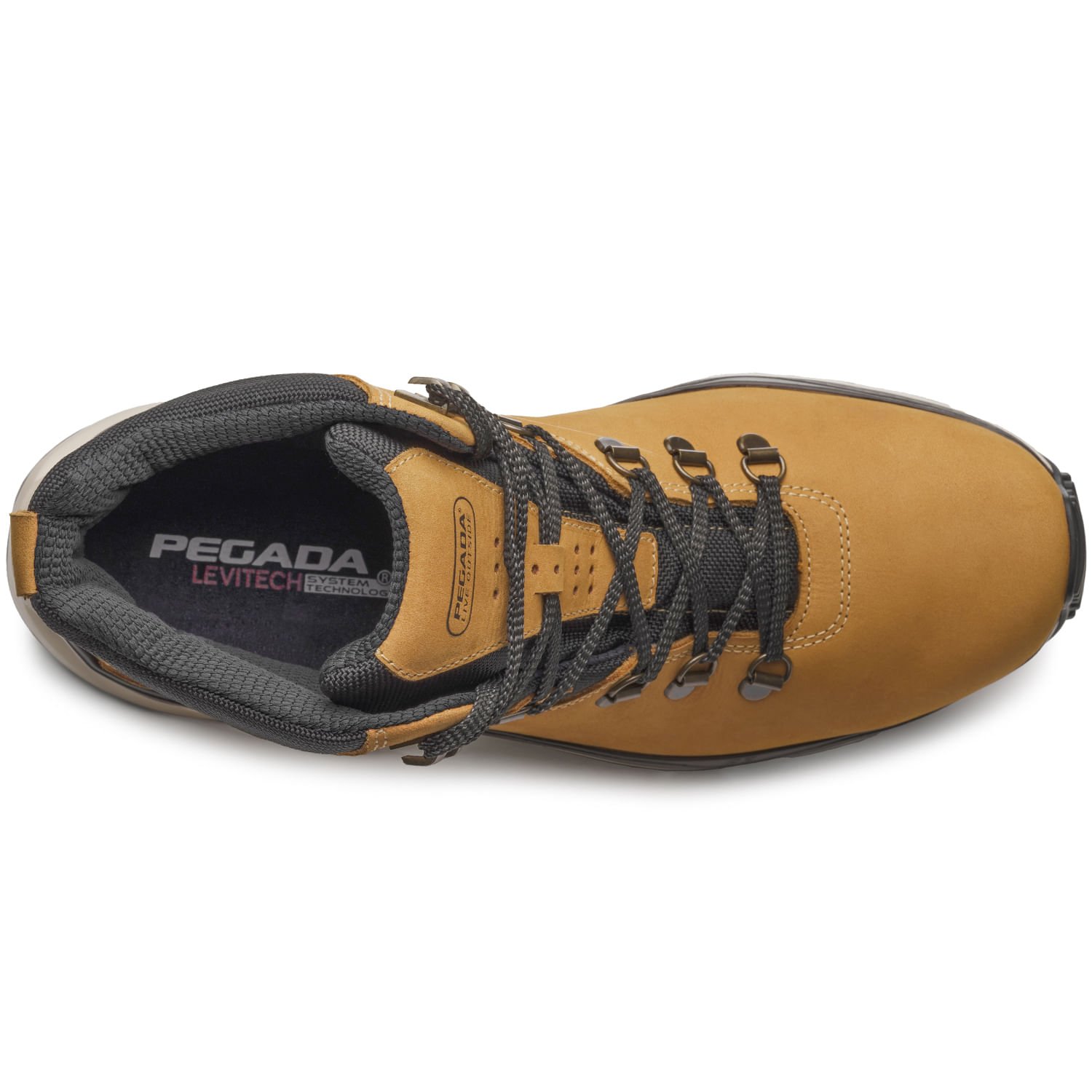 Bota Trekking Pegada Masculina em Couro Havana 150405-01 Marrom 7