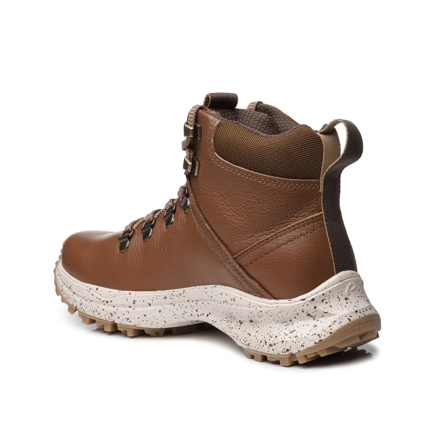 Bota Trekking Pegada Feminina em Couro Terracota 250403-02 Marrom 4