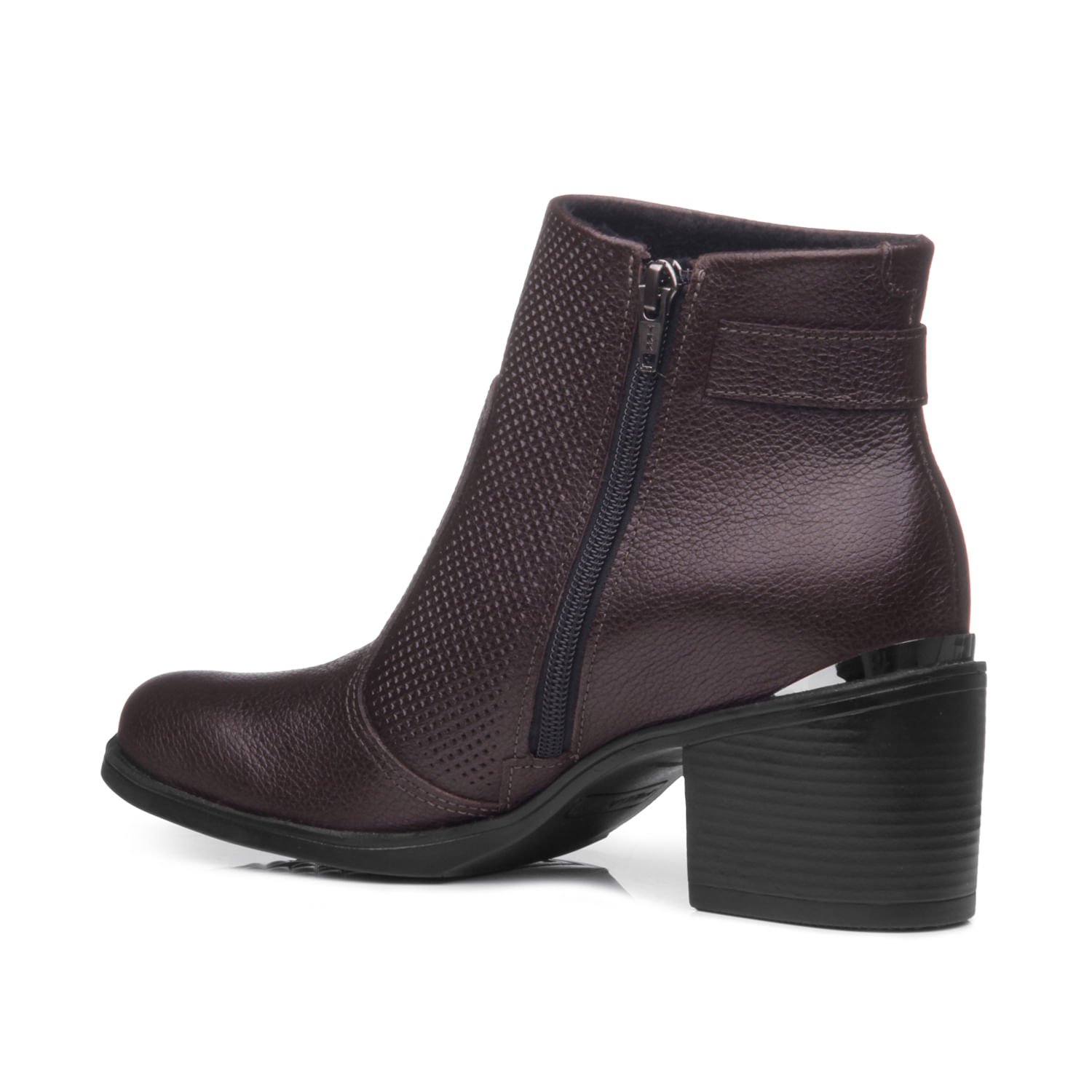 Bota Pegada Feminina em Couro Malbec 280306-03 Marrom 4