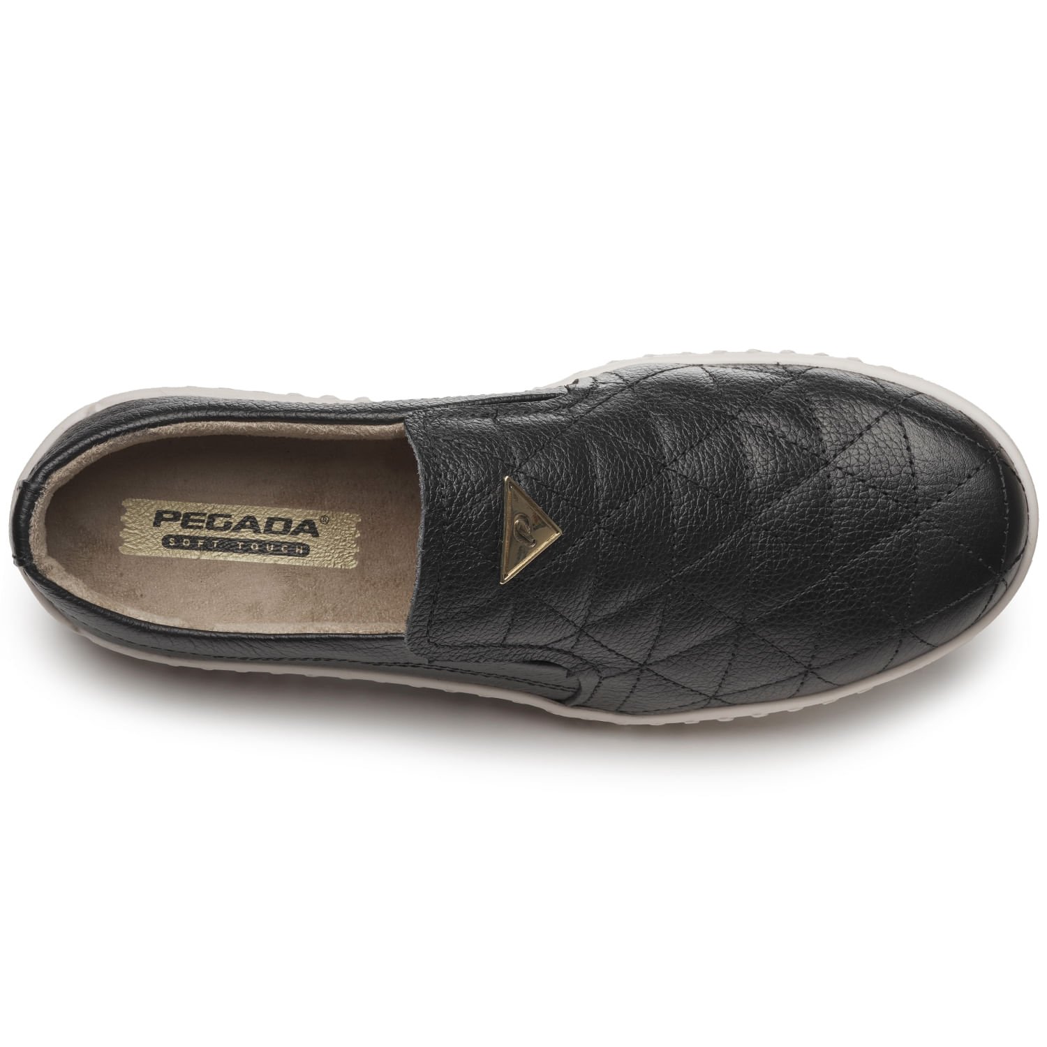 Tênis Pegada Feminino em Couro Preto 210515-03 Preto 6