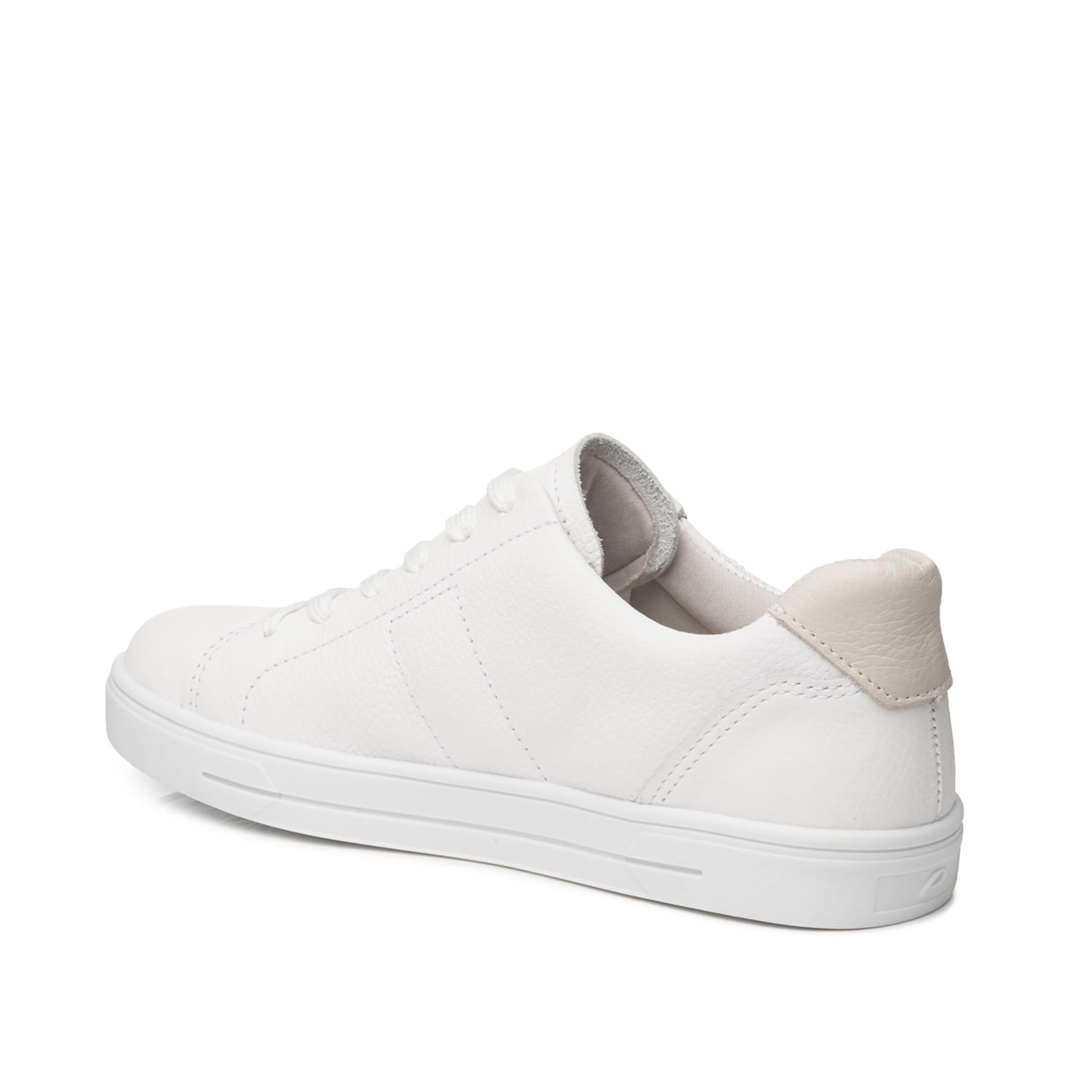 Tênis Pegada Feminino em Couro Branco 211153-01 Branco 4