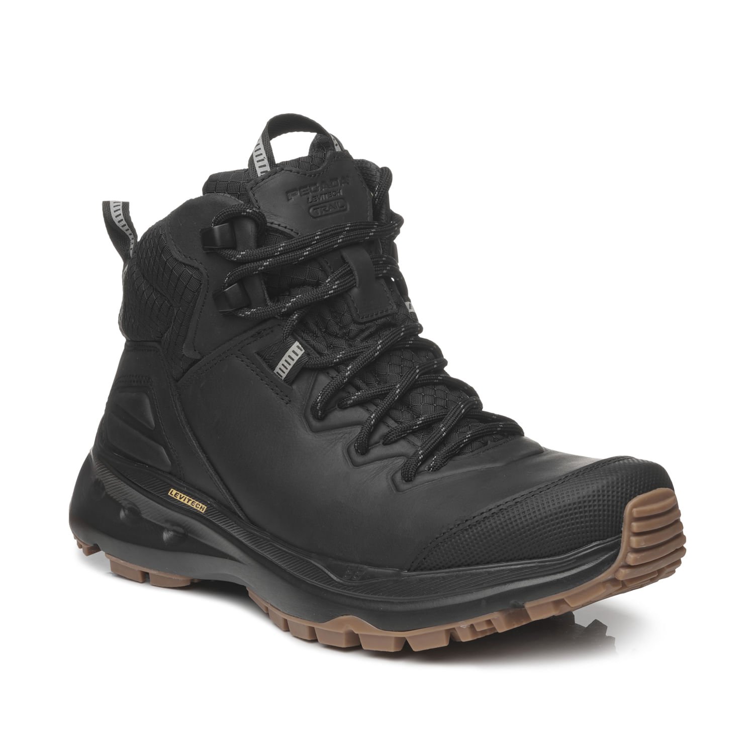 Bota Trekking Pegada Masculina em Couro Preto 150406-05 Preto 3