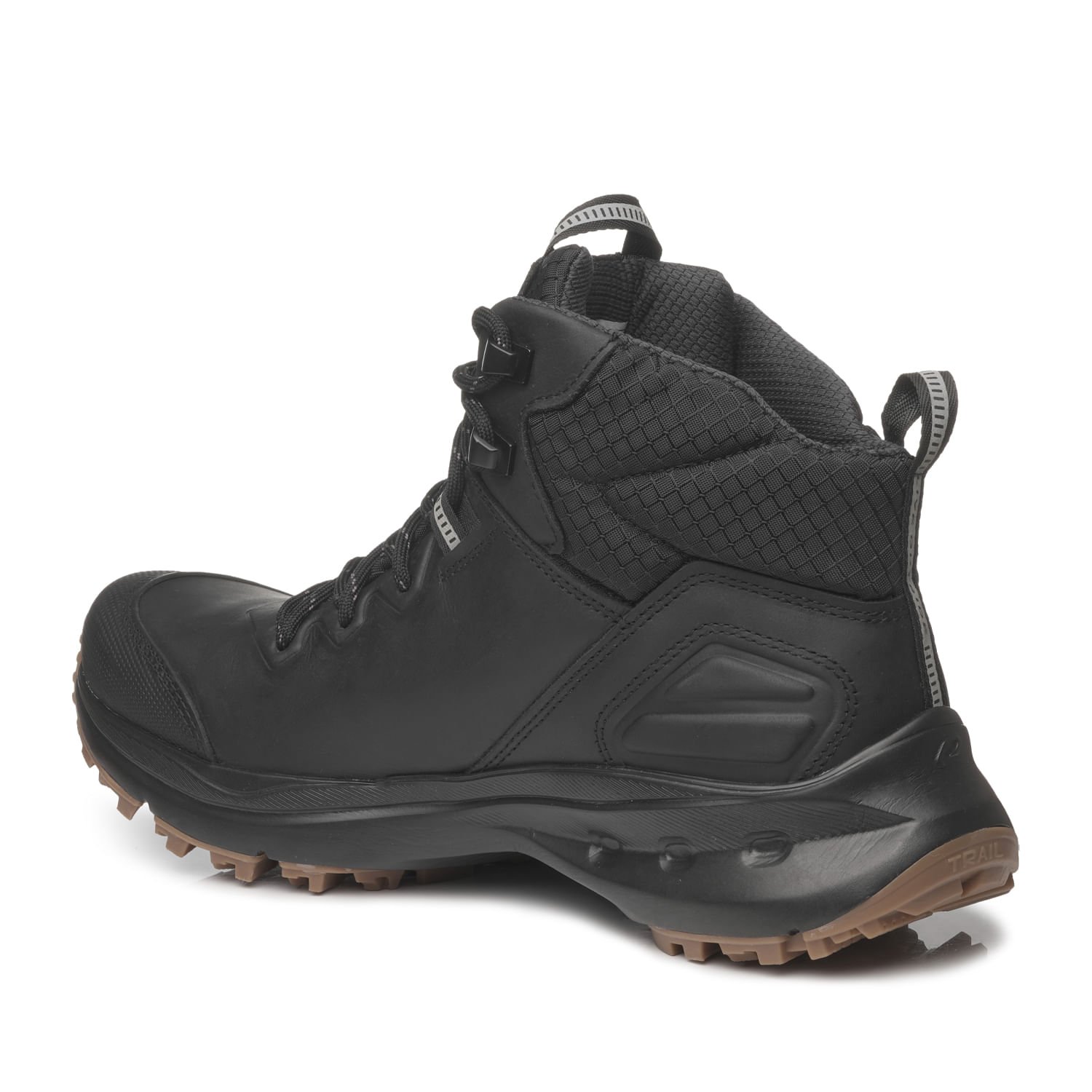 Bota Trekking Pegada Masculina em Couro Preto 150406-05 Preto 4