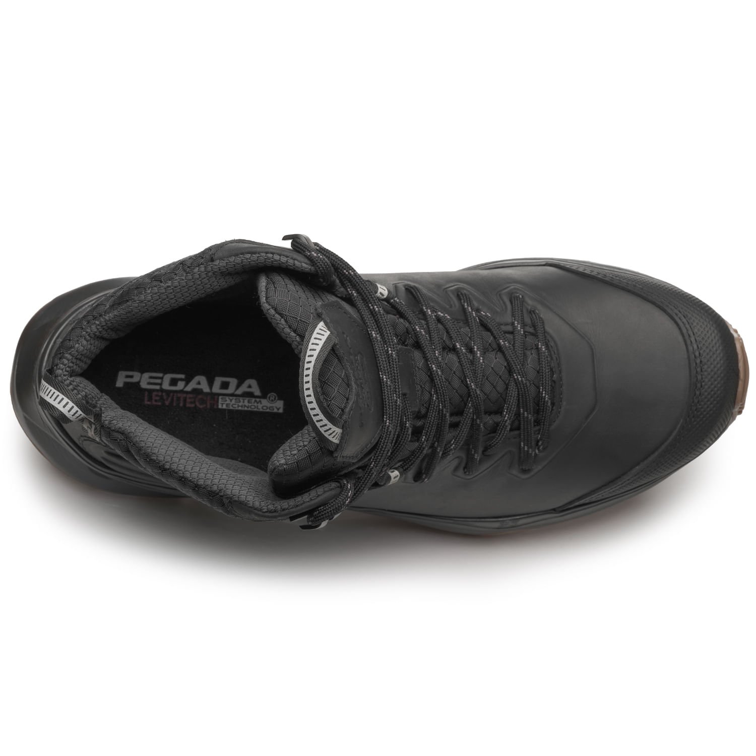 Bota Trekking Pegada Masculina em Couro Preto 150406-05 Preto 7