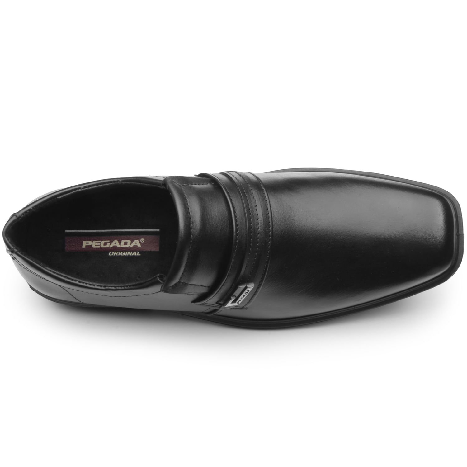 Sapato Social Pegada Masculino em Couro Preto 124776-01 Preto 6
