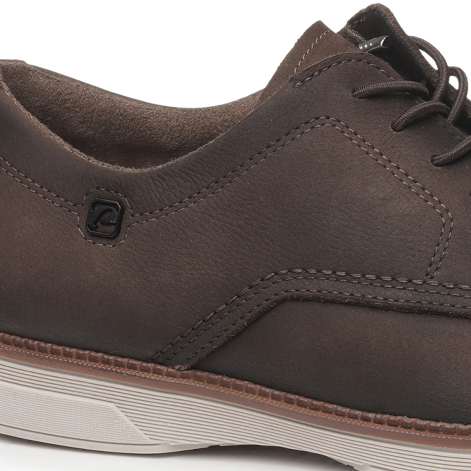 Sapato Casual Pegada Masculino em Couro Chocolate 126701-06 Marrom 2