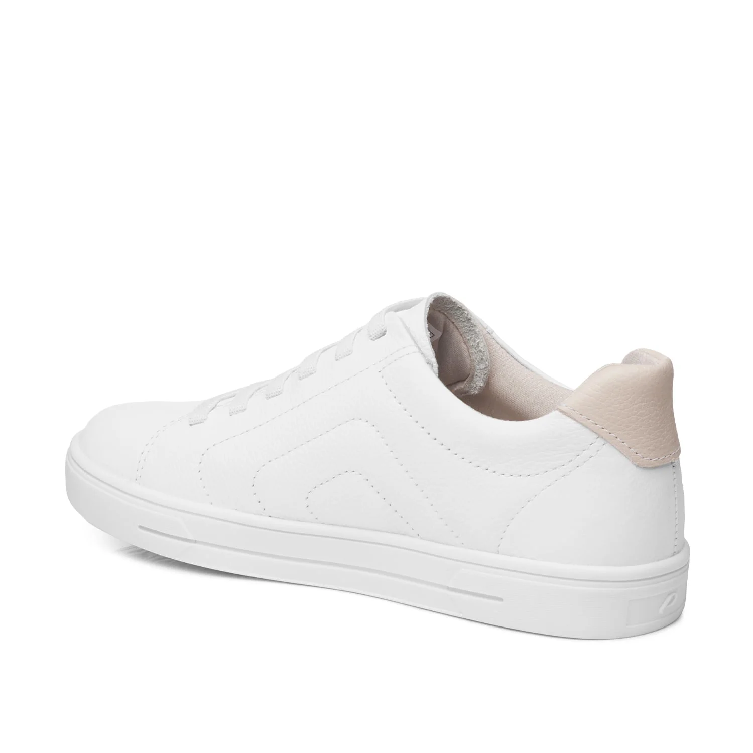 Tênis Pegada Feminino em Couro Branco 211152-01 Branco 4