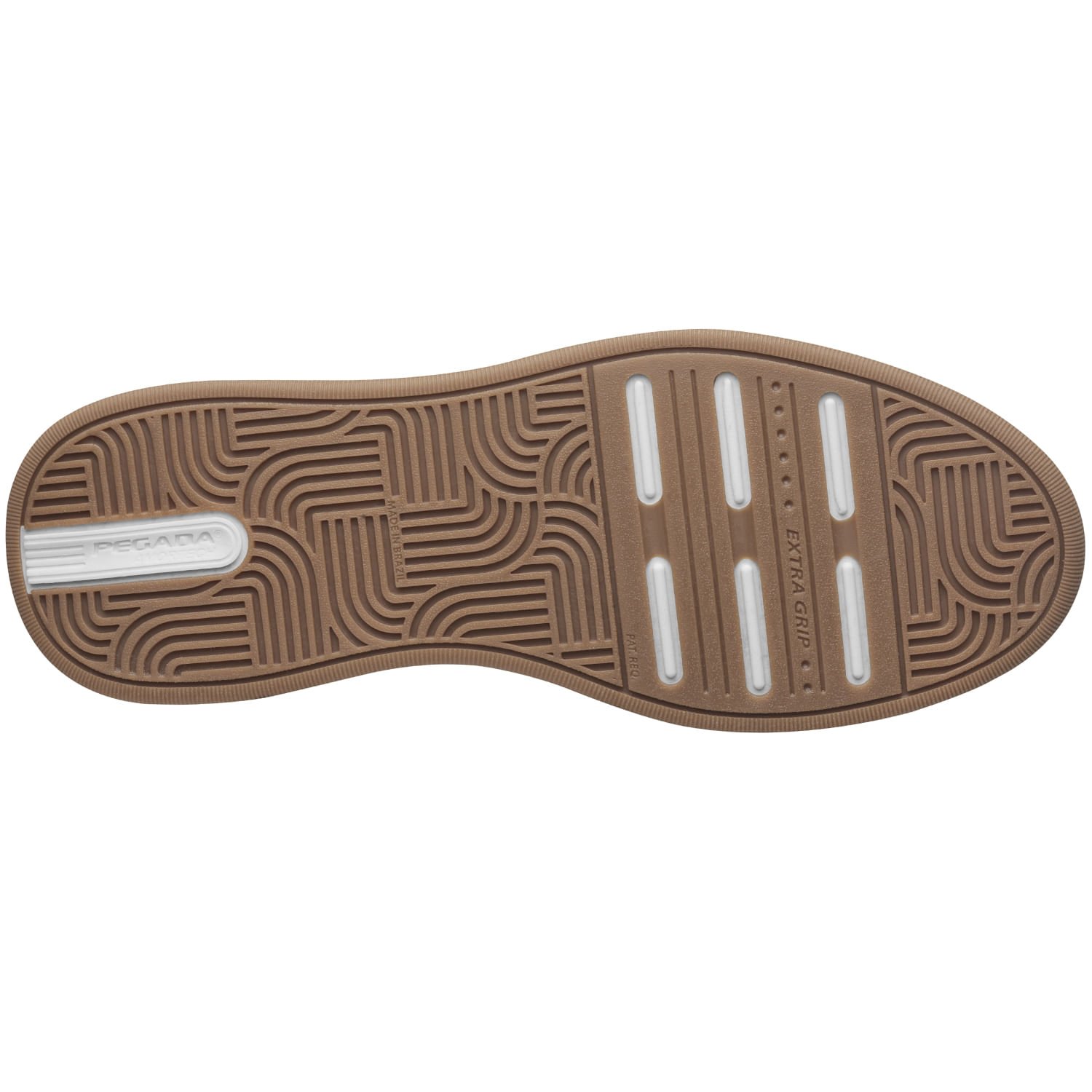 Tênis Casual Pegada Masculino em Couro Silver 111701-07 Cinza 5