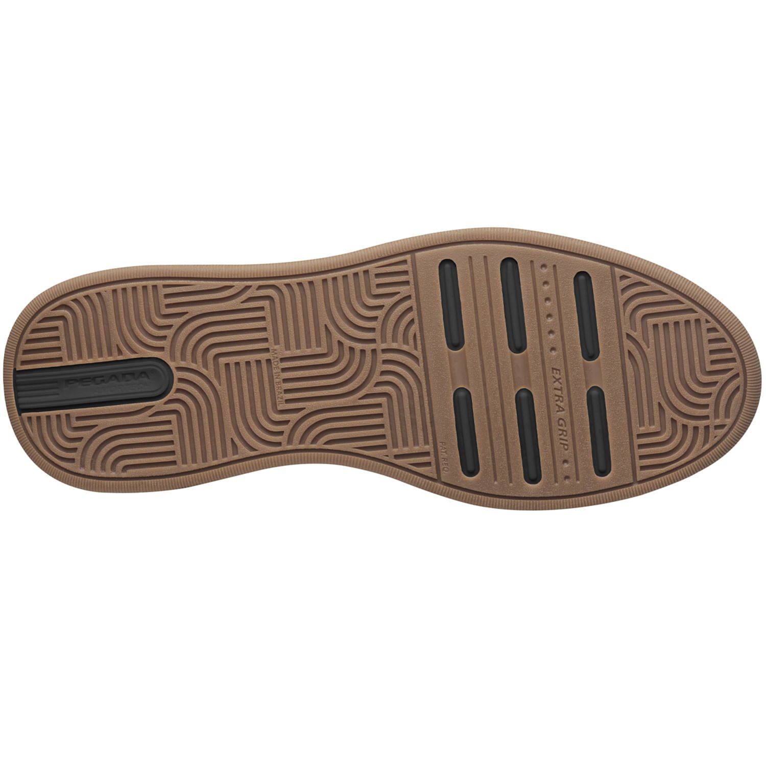 Tênis Casual Pegada Masculino em Couro Preto 111701-04 Preto 5