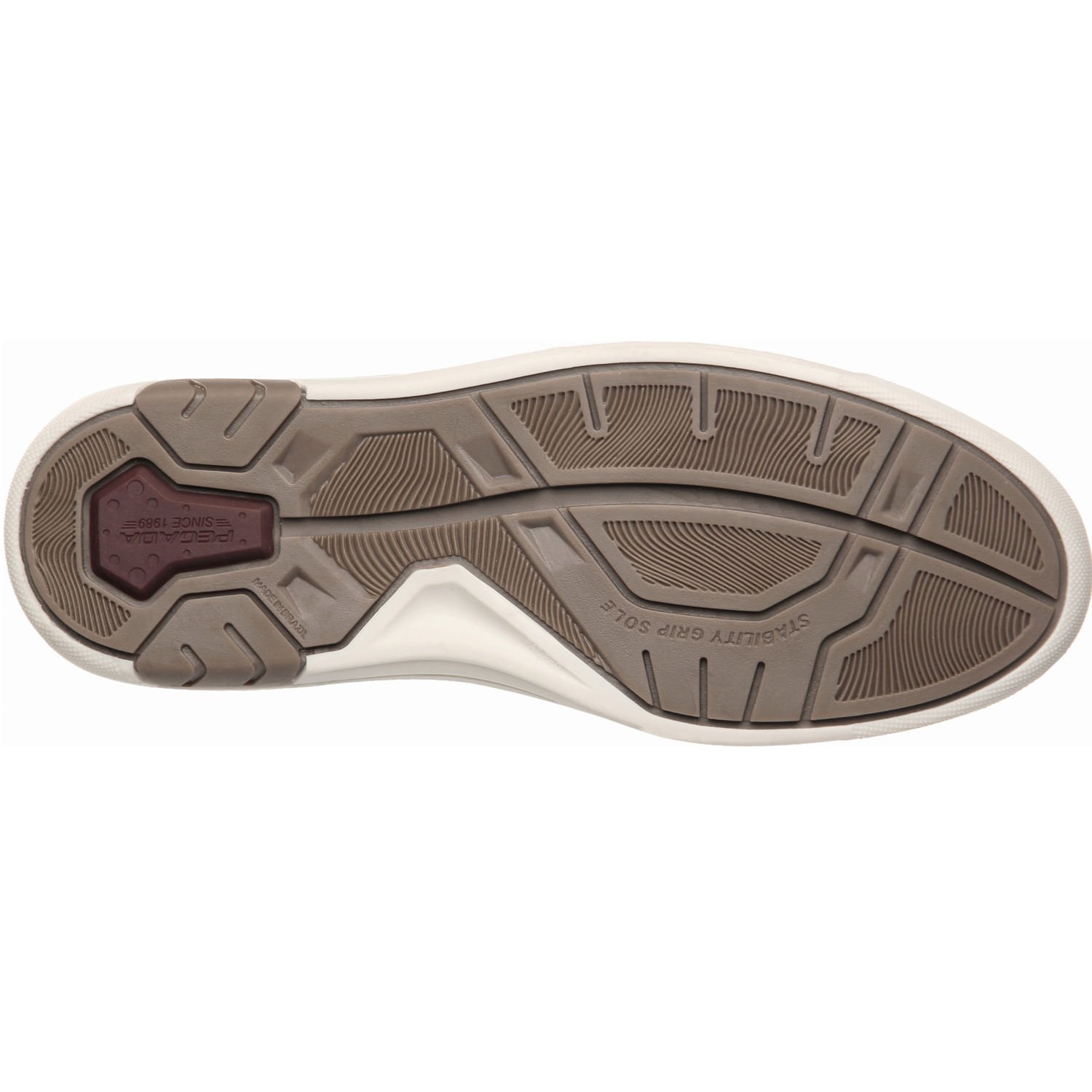 Sapatênis Pegada Masculino em Couro Milk 119313-05 Branco 5